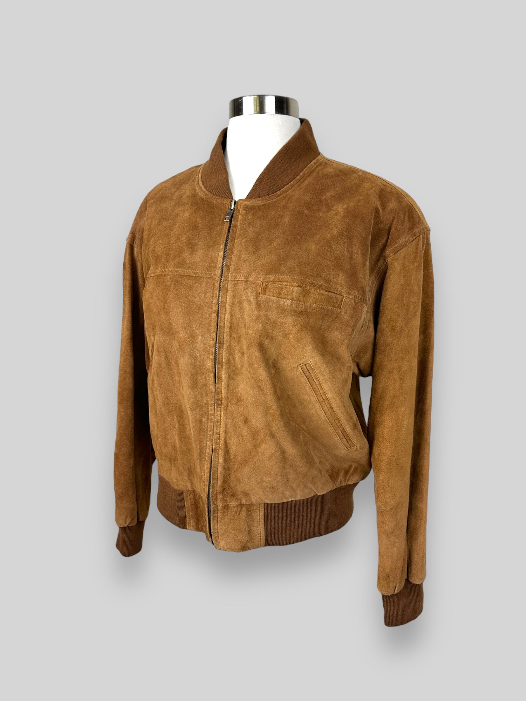 Jacket bomber discount vintage suede