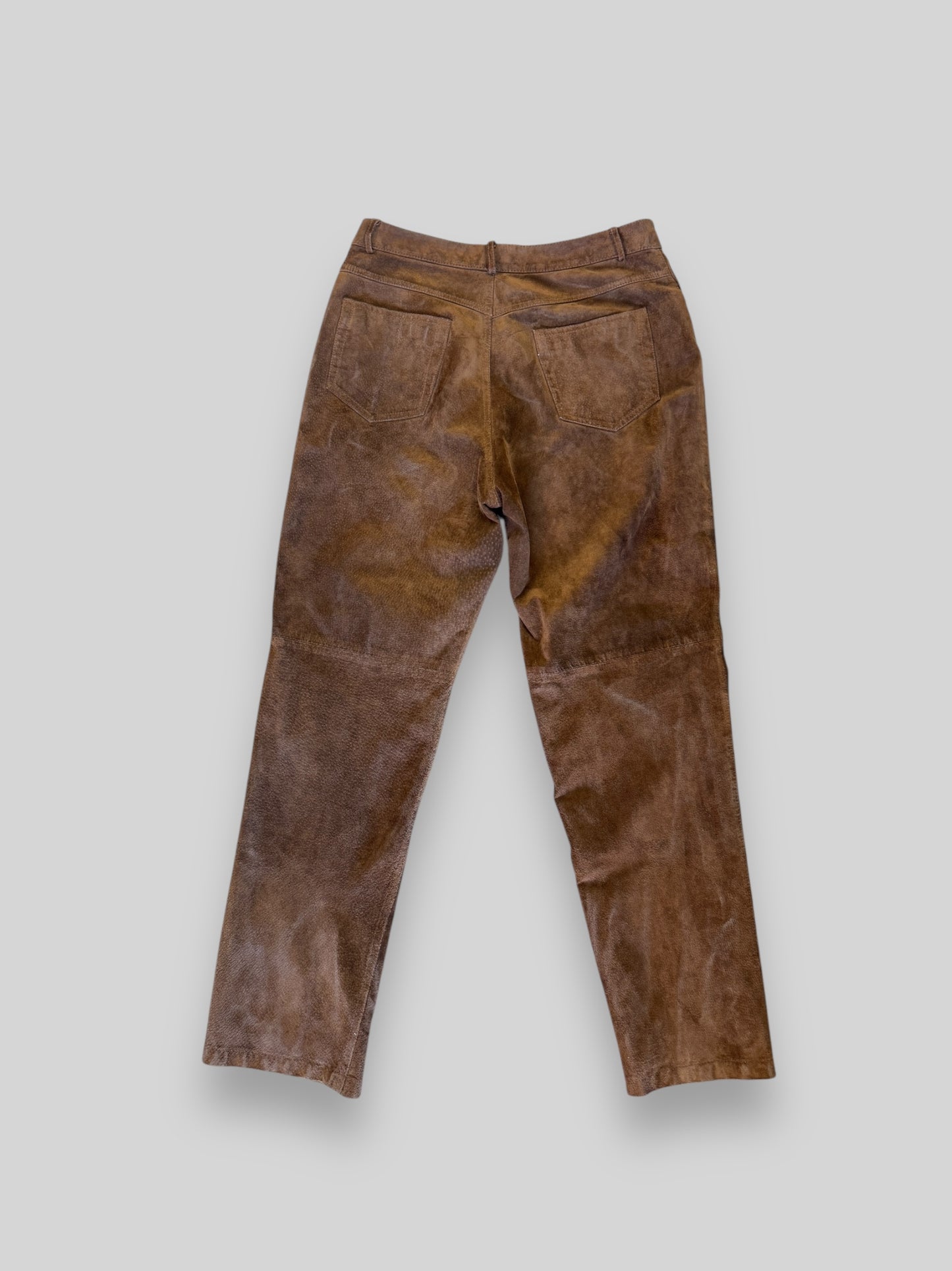 Suede Pants