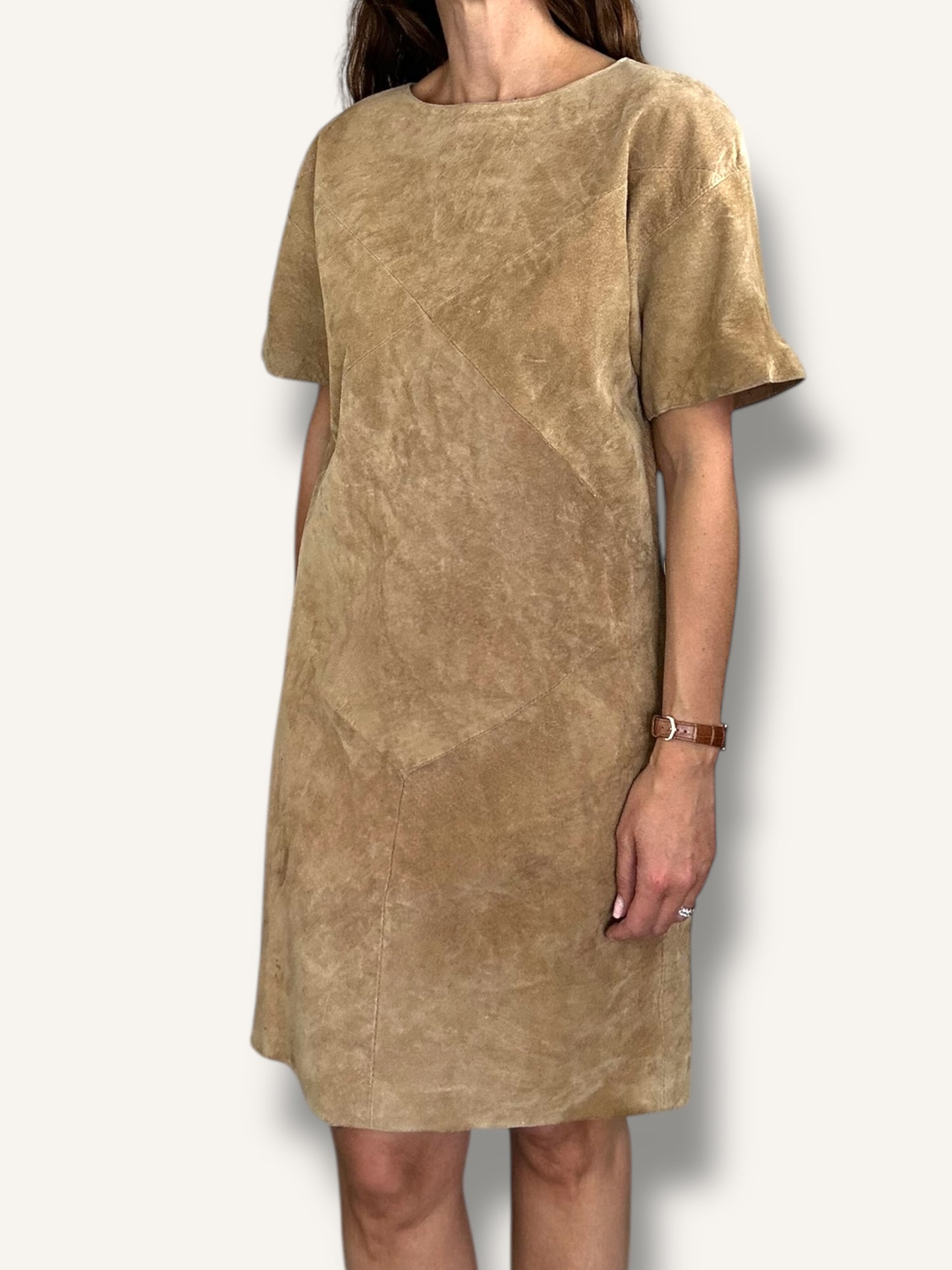 Suede Dress