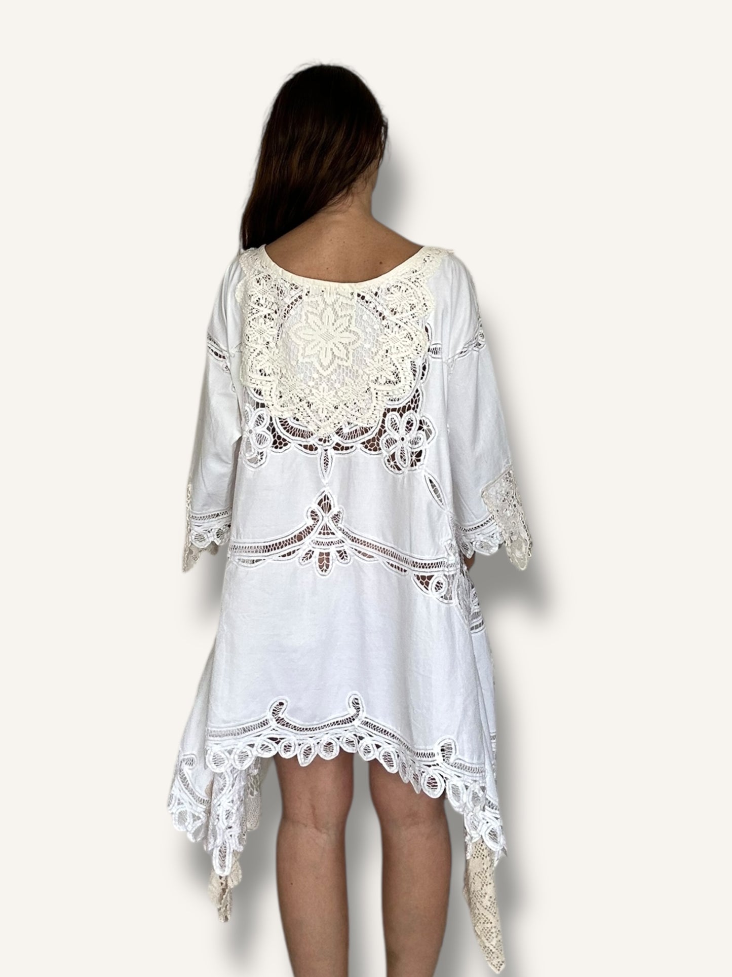 Patchwork Lace Dress