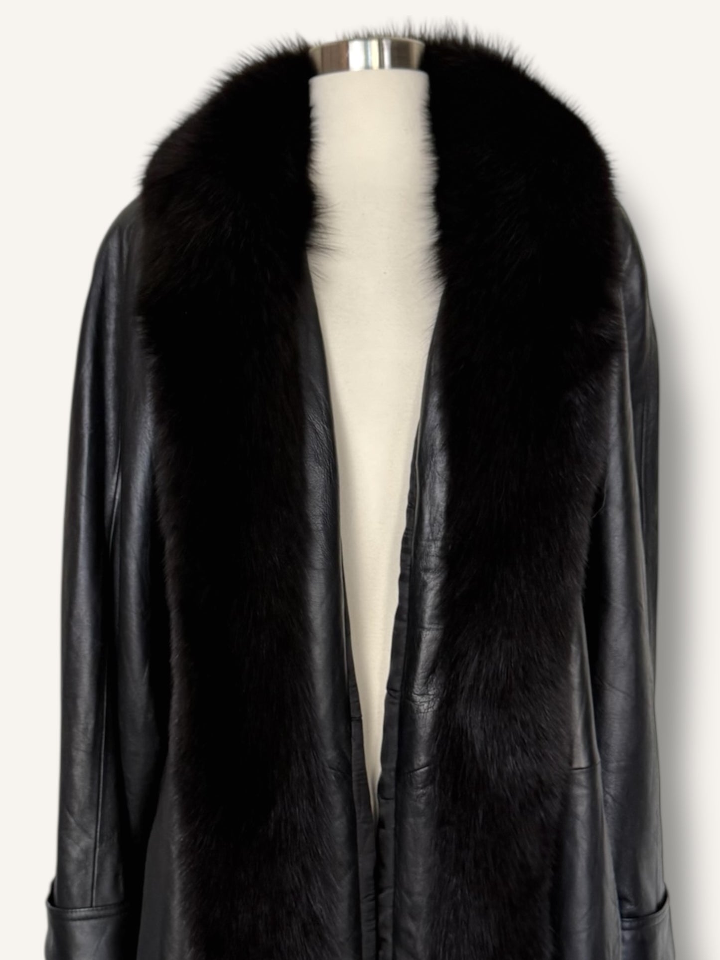 Leather & Fox Coat