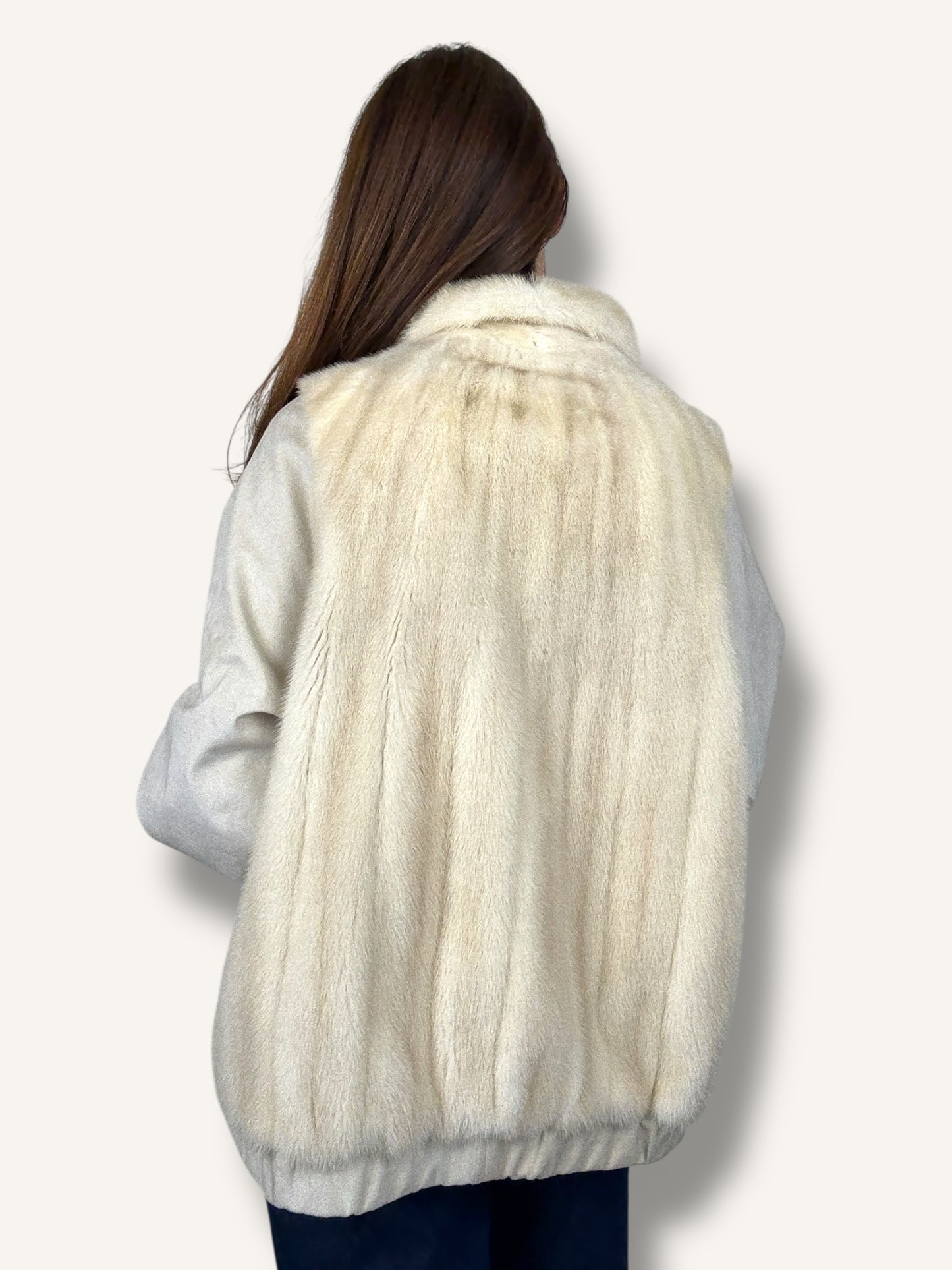 Mink Fur Bomber