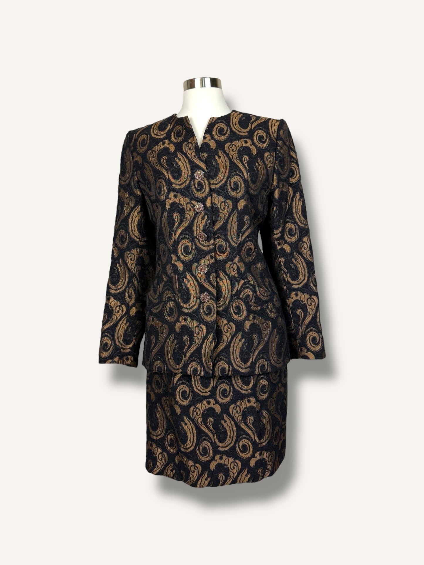YSL Skirt Set