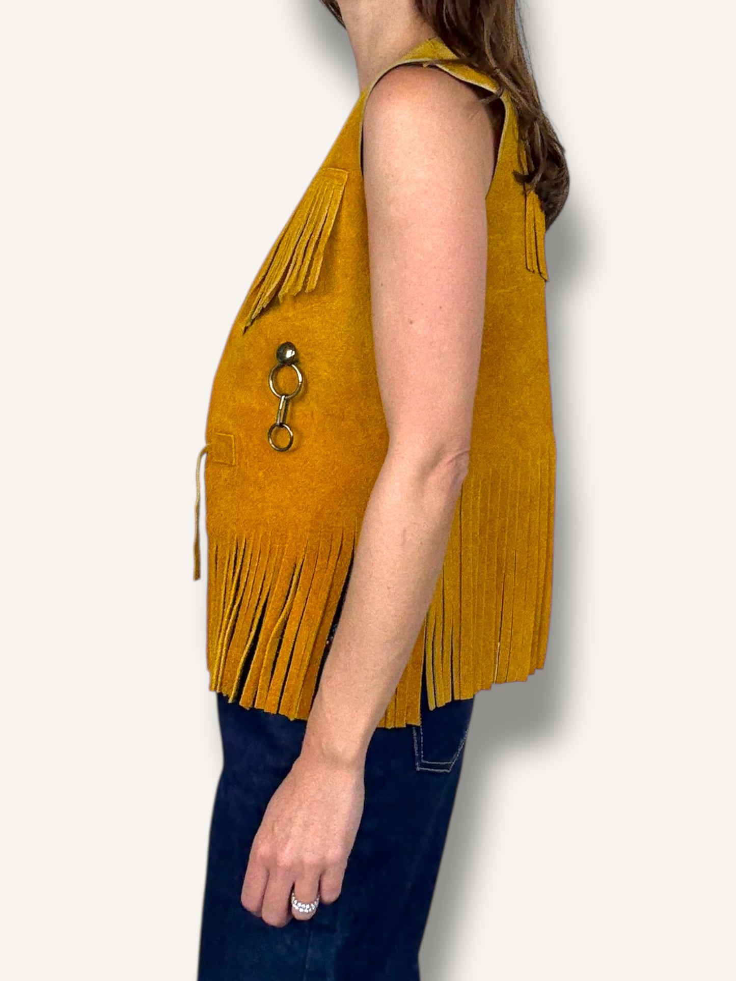 Suede Vest