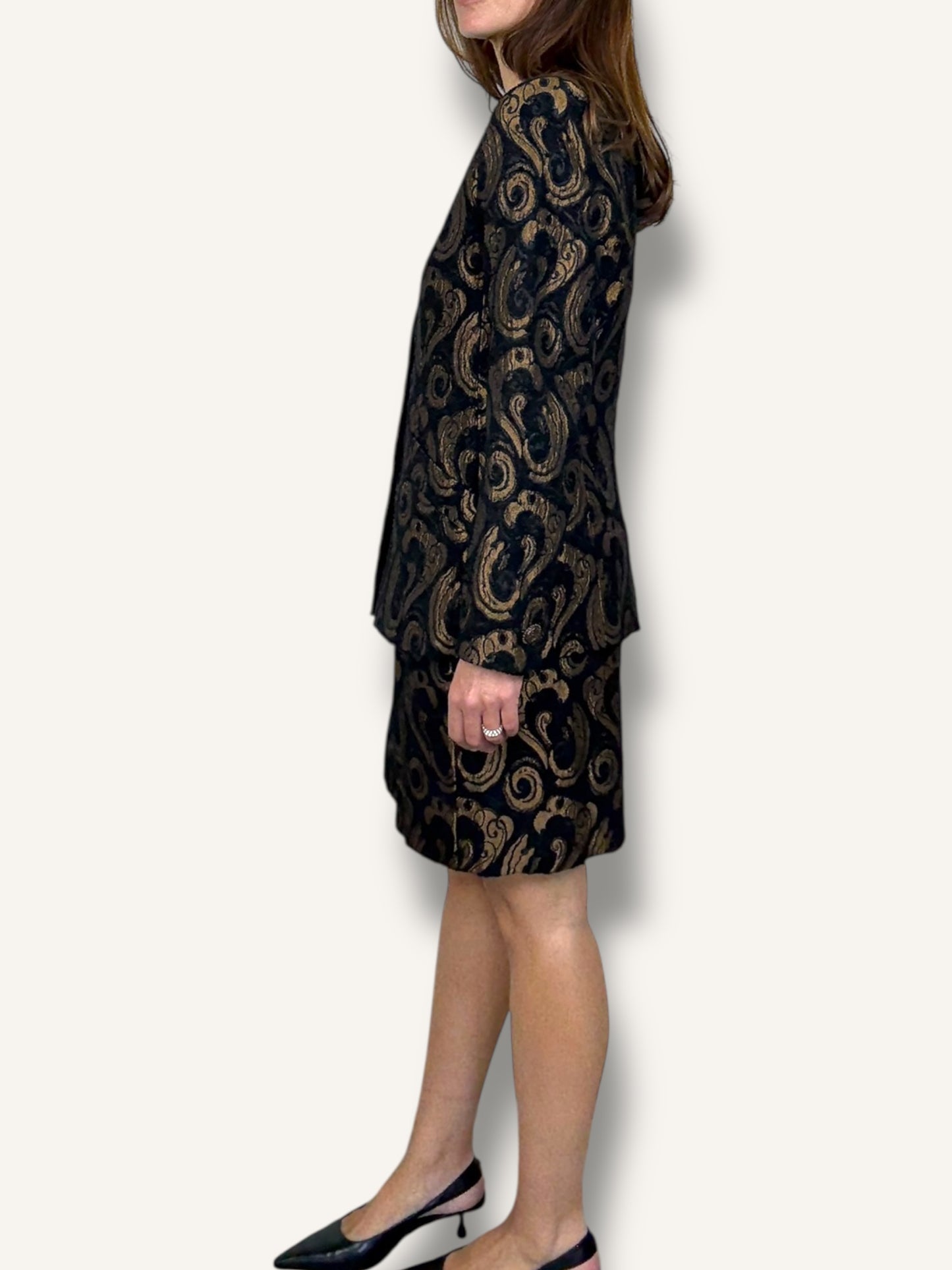 YSL Skirt Set