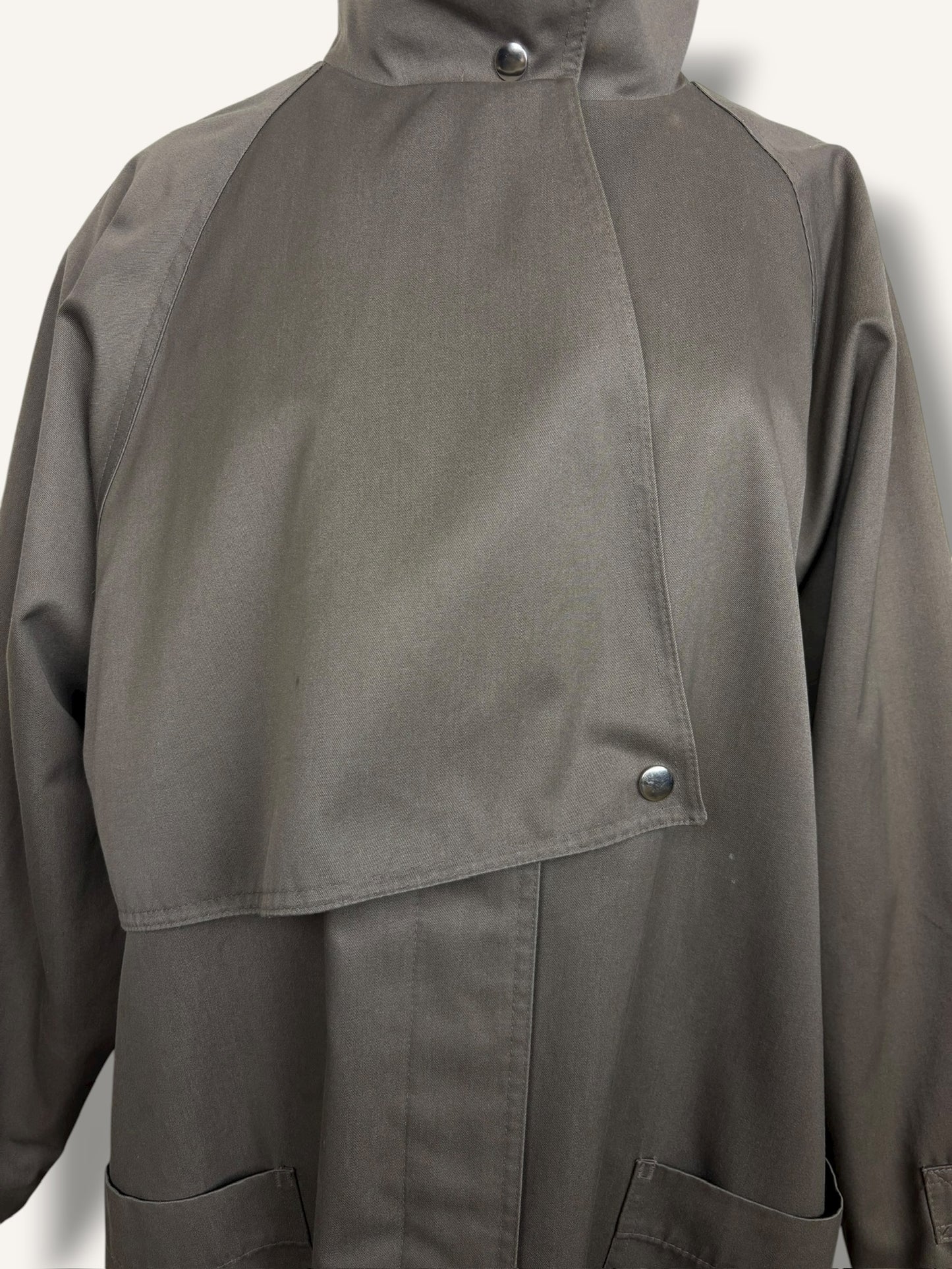 Gunmetal Green Trench