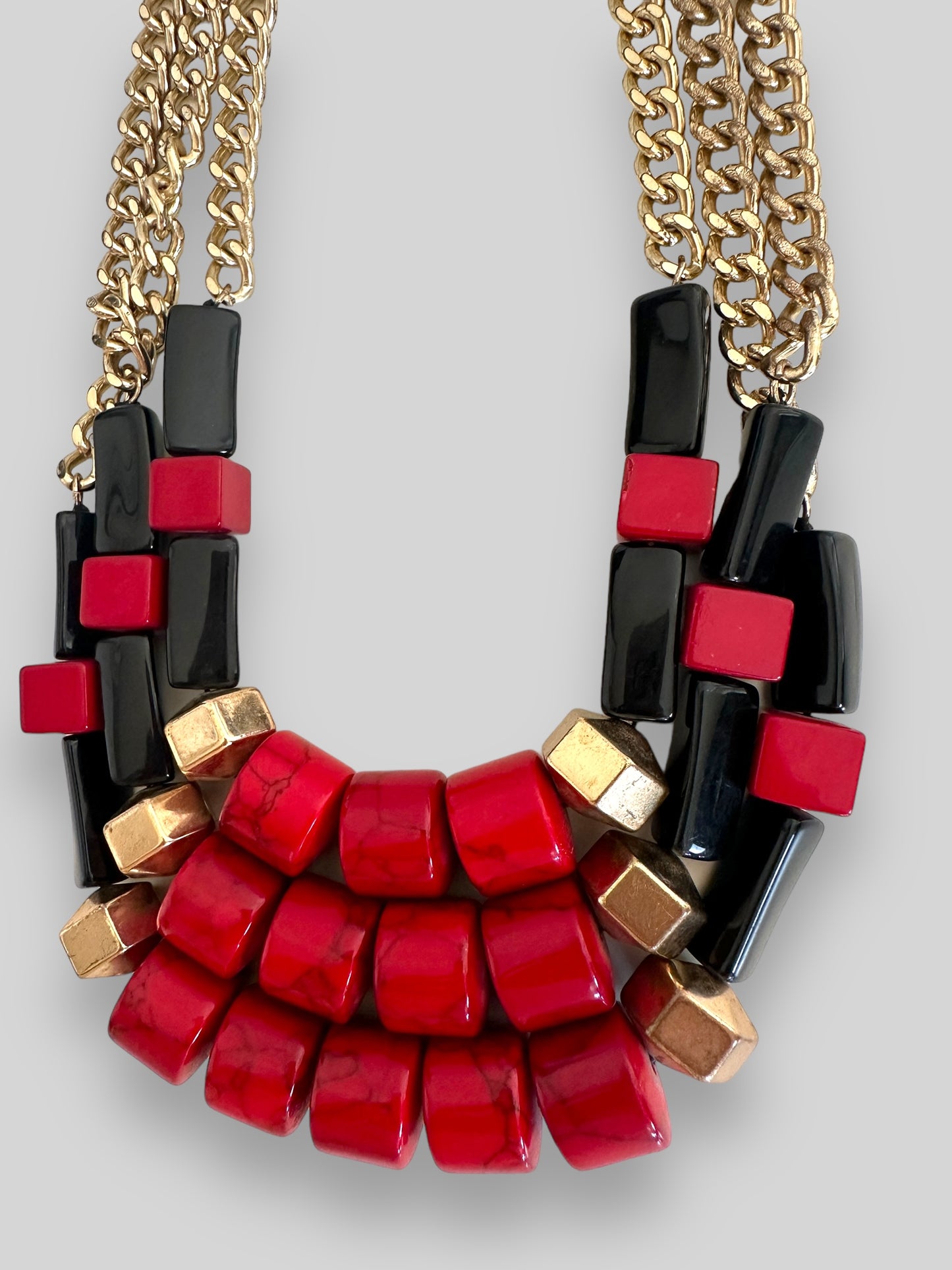 Red beads Necklace