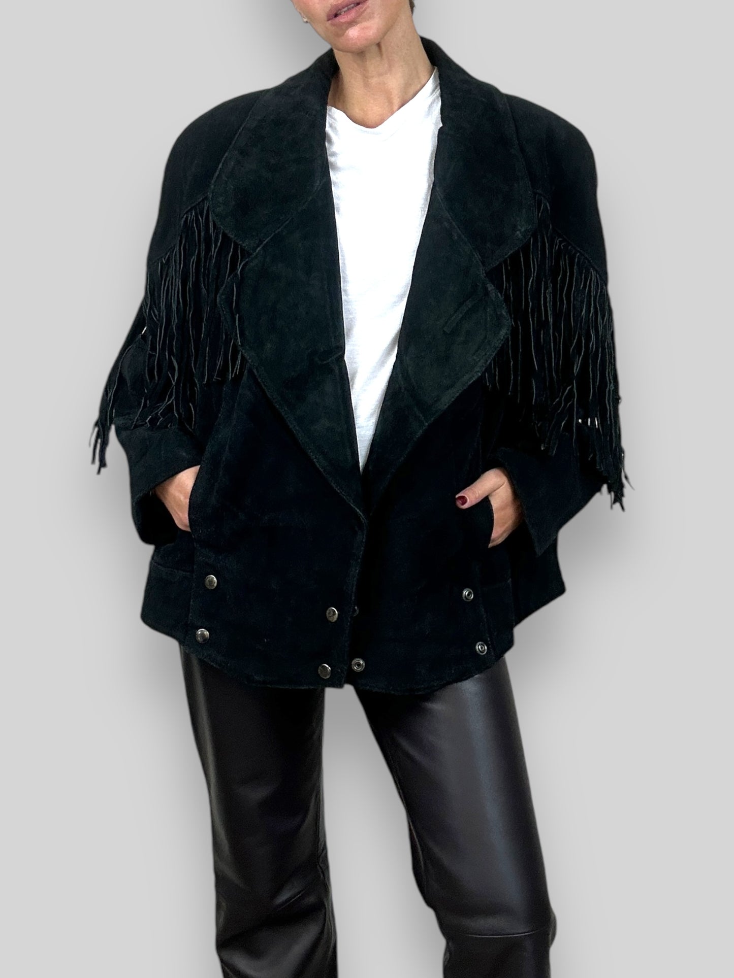 Fringe Suede Jacket