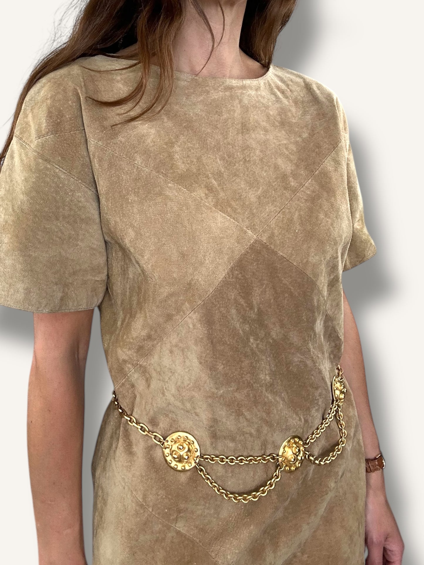 Suede Dress