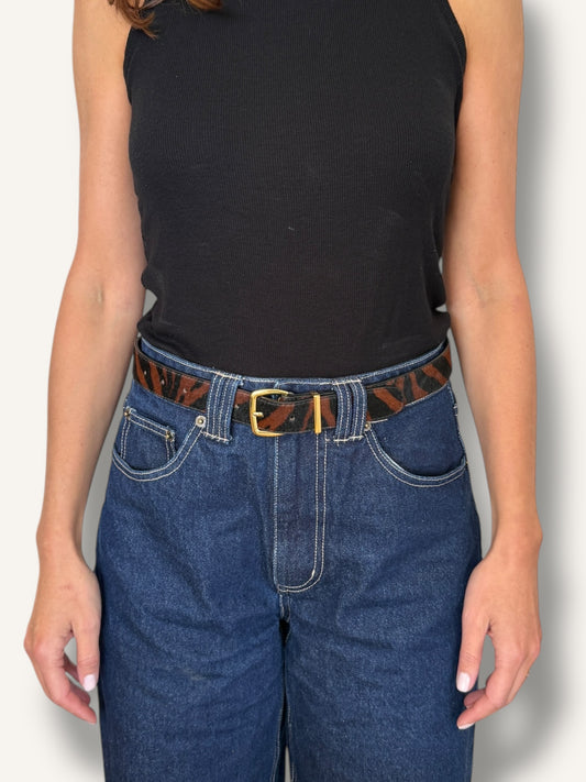 Pony Hair Belt