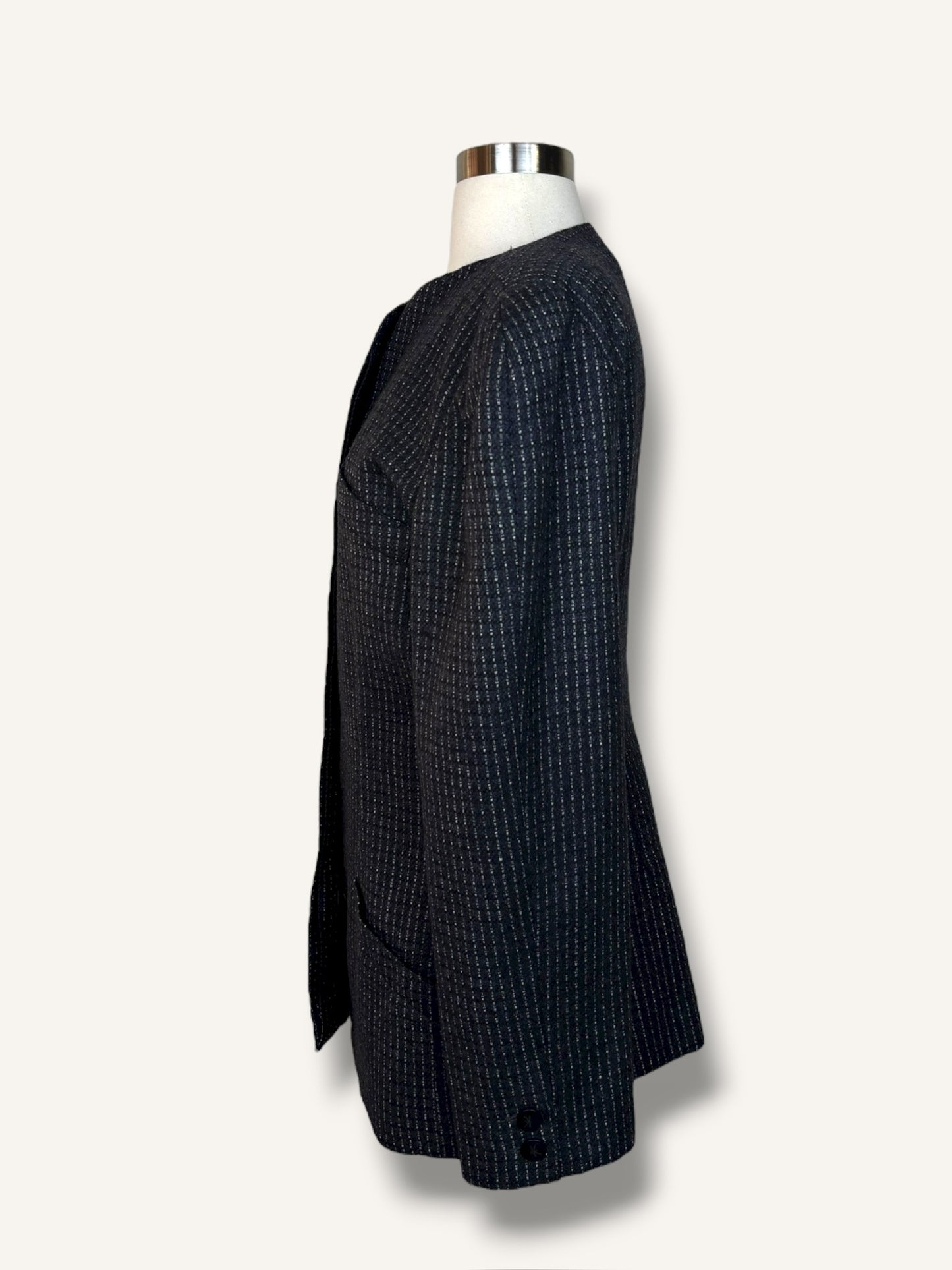 Krizia Pinstripe Blazer