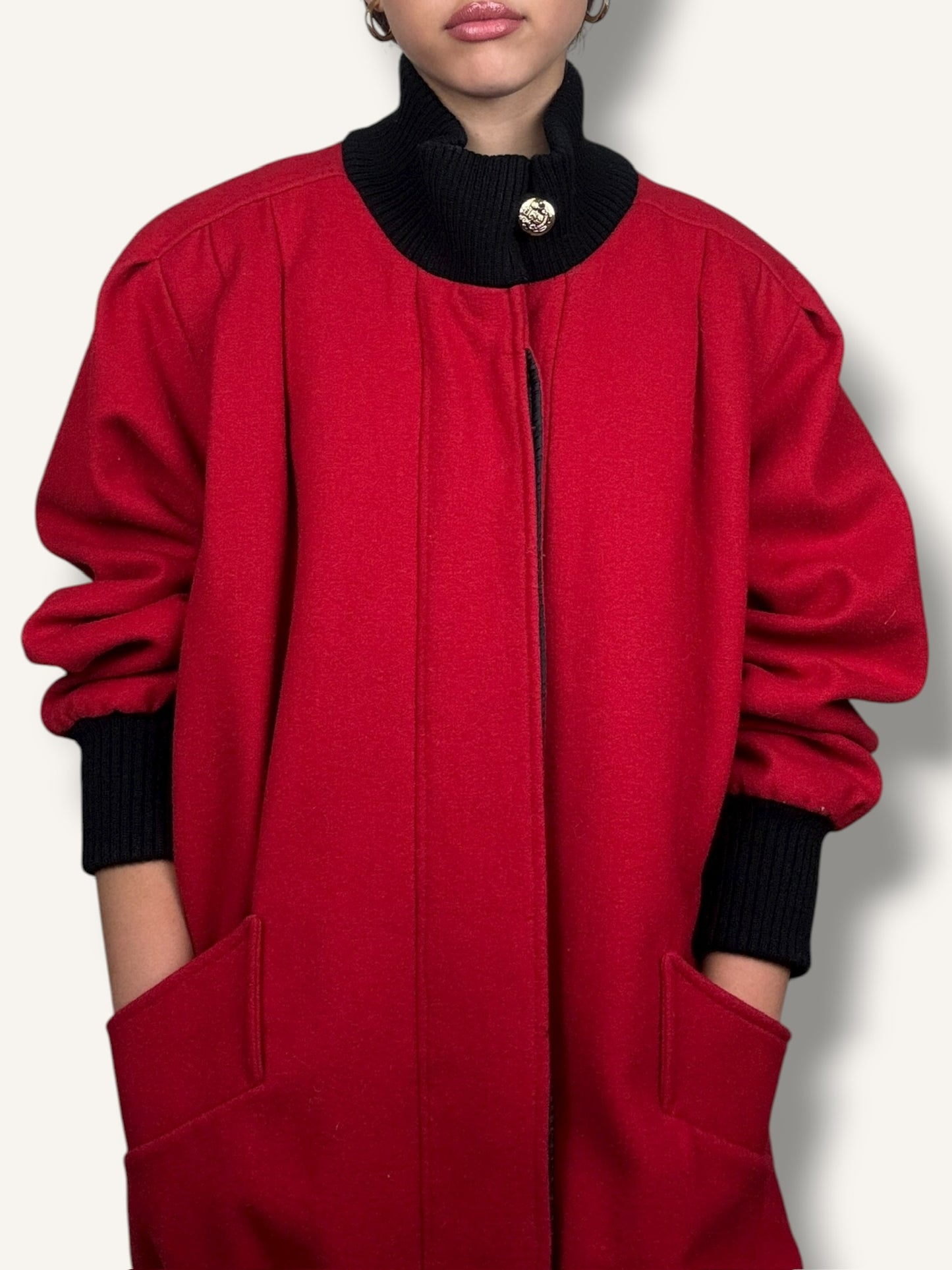 Red Bomber Jacket