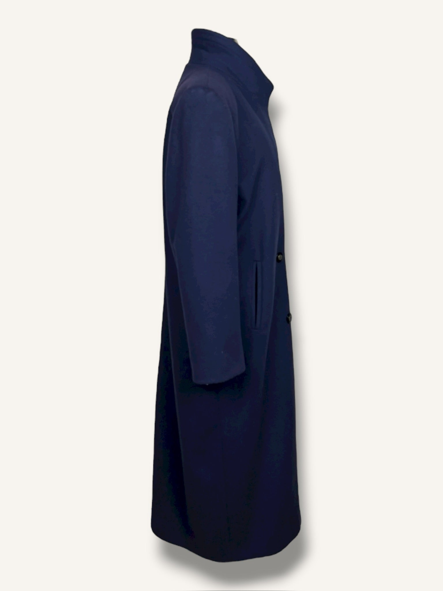 Navy Wool Coat – Jen Wonders