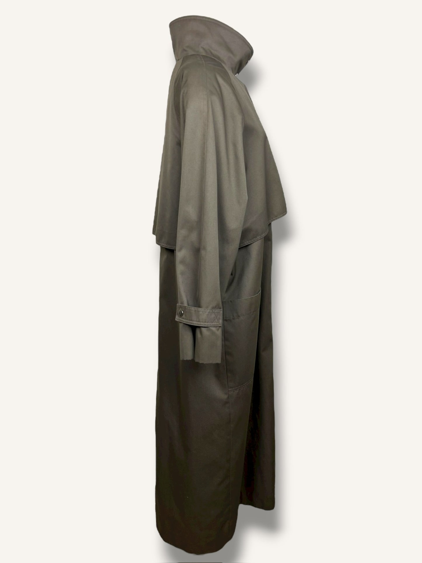 Gunmetal Green Trench