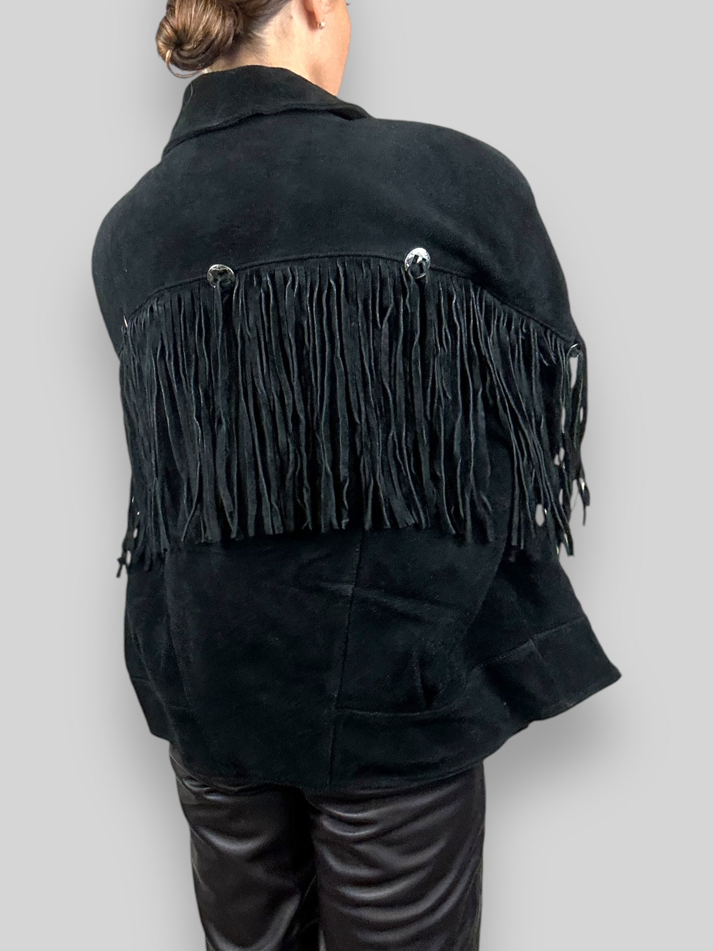 Fringe Suede Jacket