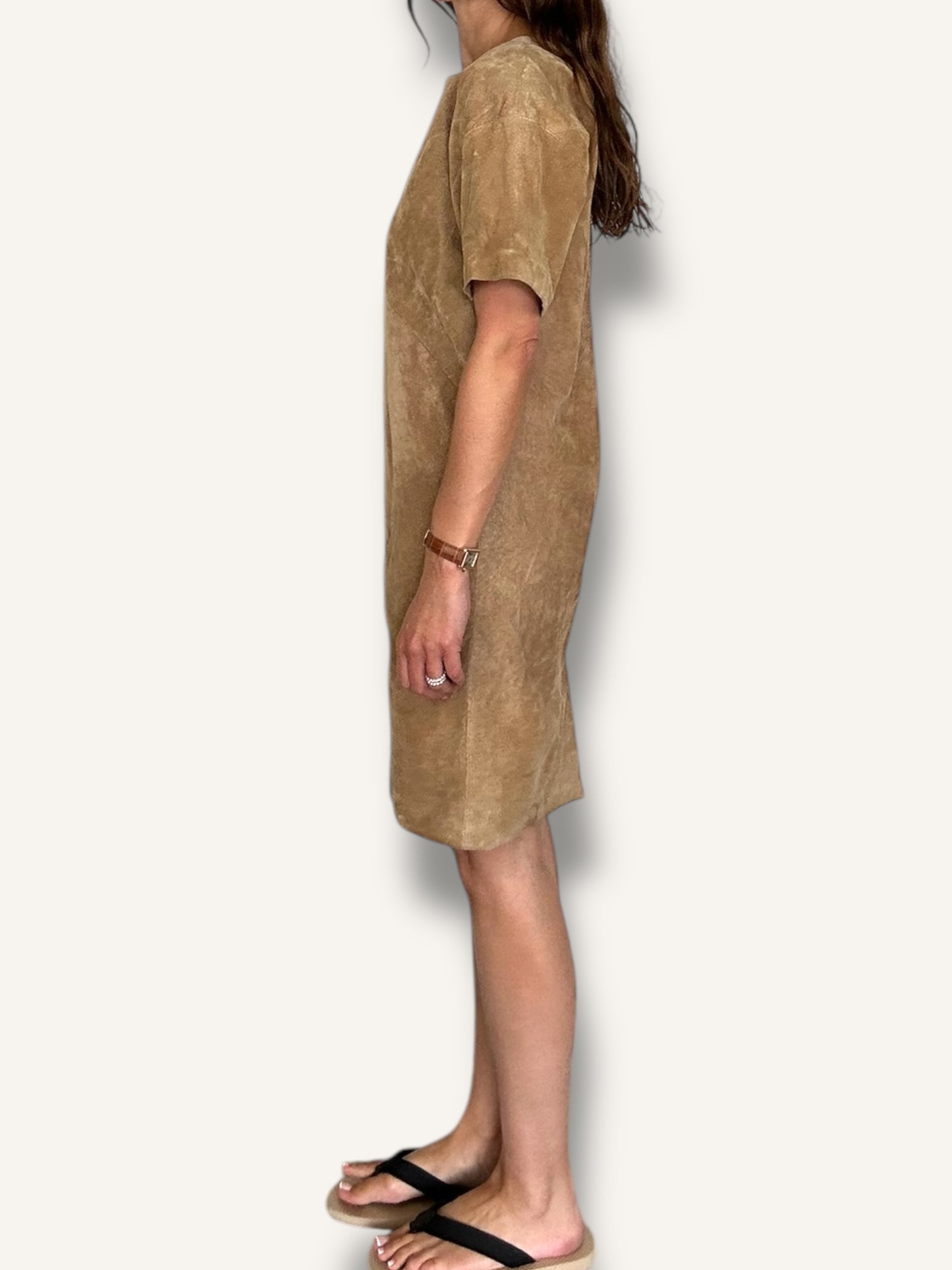 Suede Dress