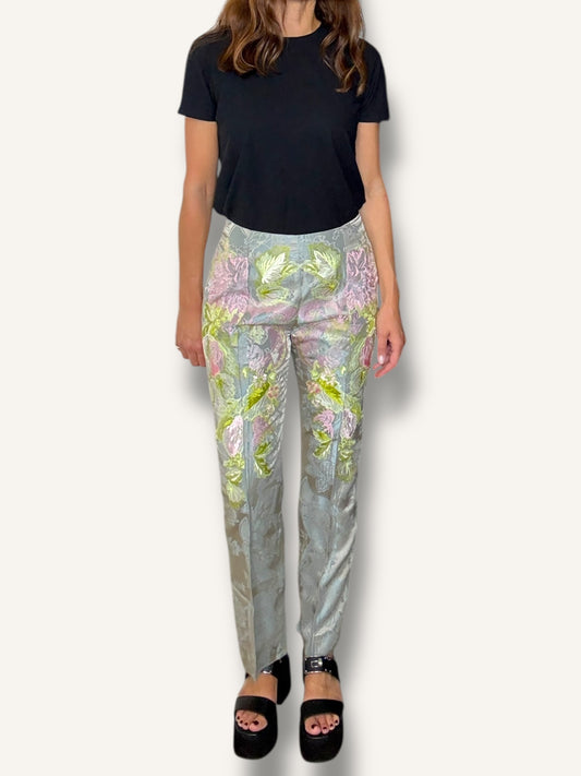Gianfranco Ferre Brocade Pants