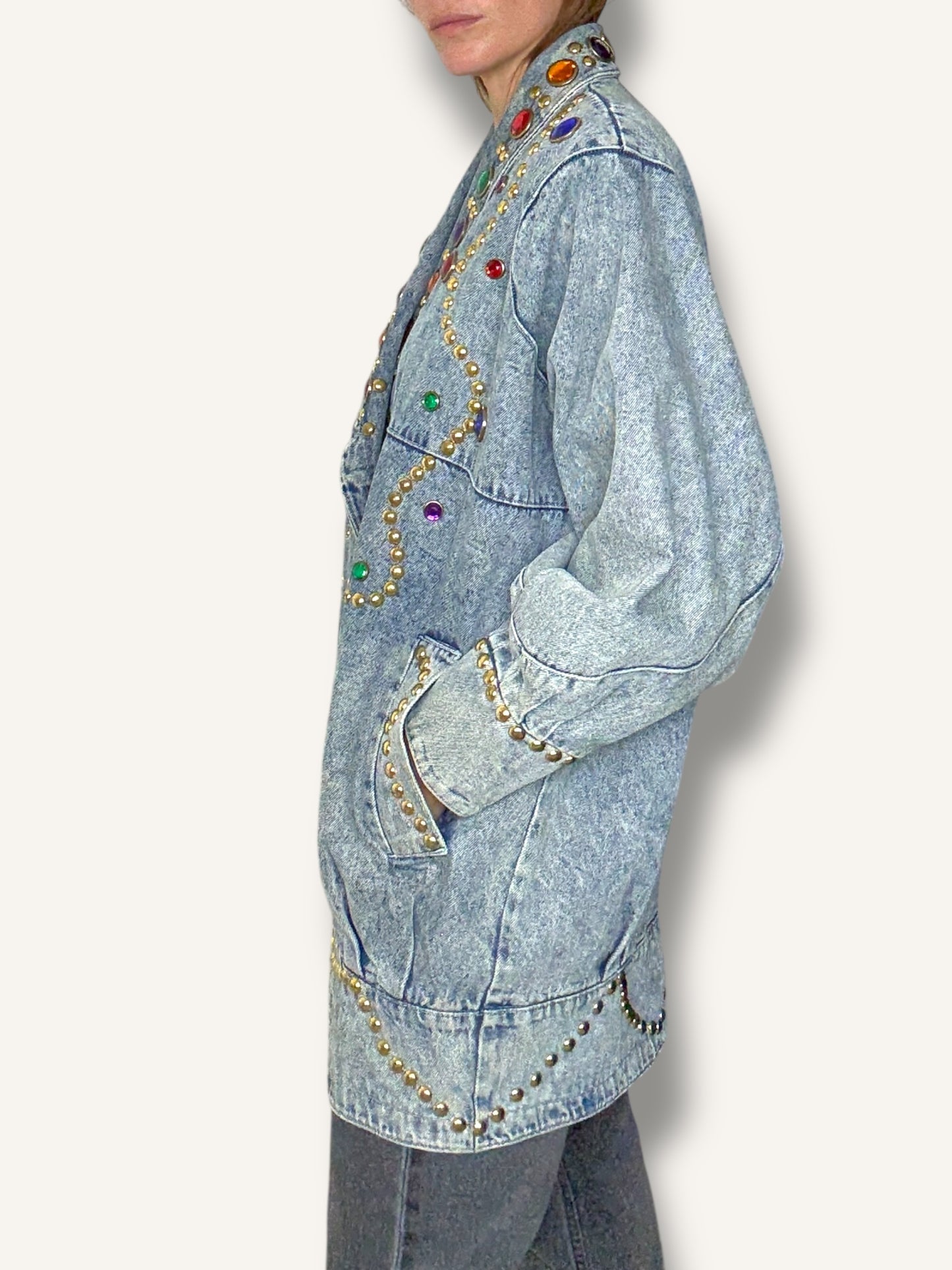 Embellished Denim Jacket