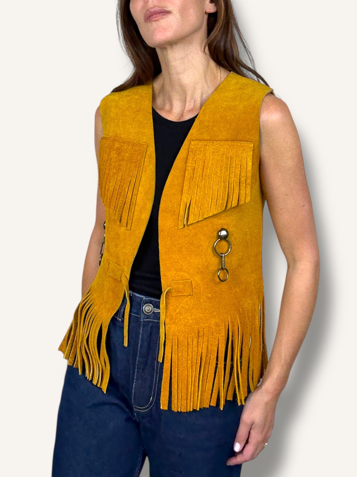 Suede Vest