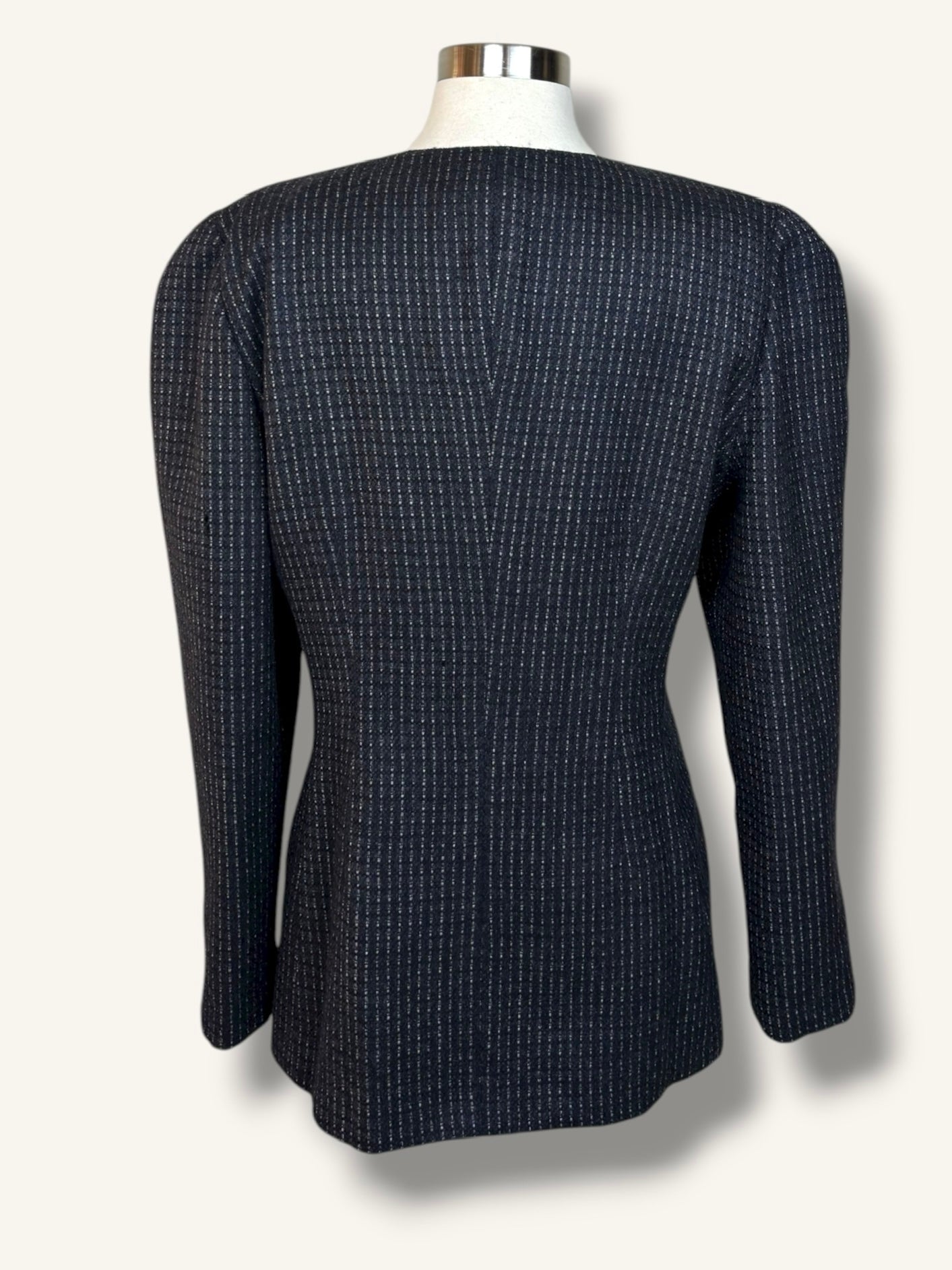 Krizia Pinstripe Blazer