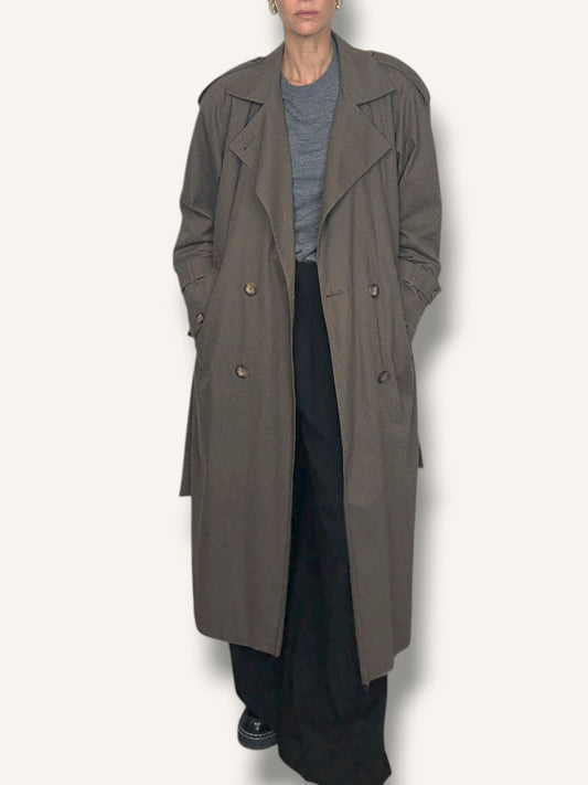 Olive Trench Coat
