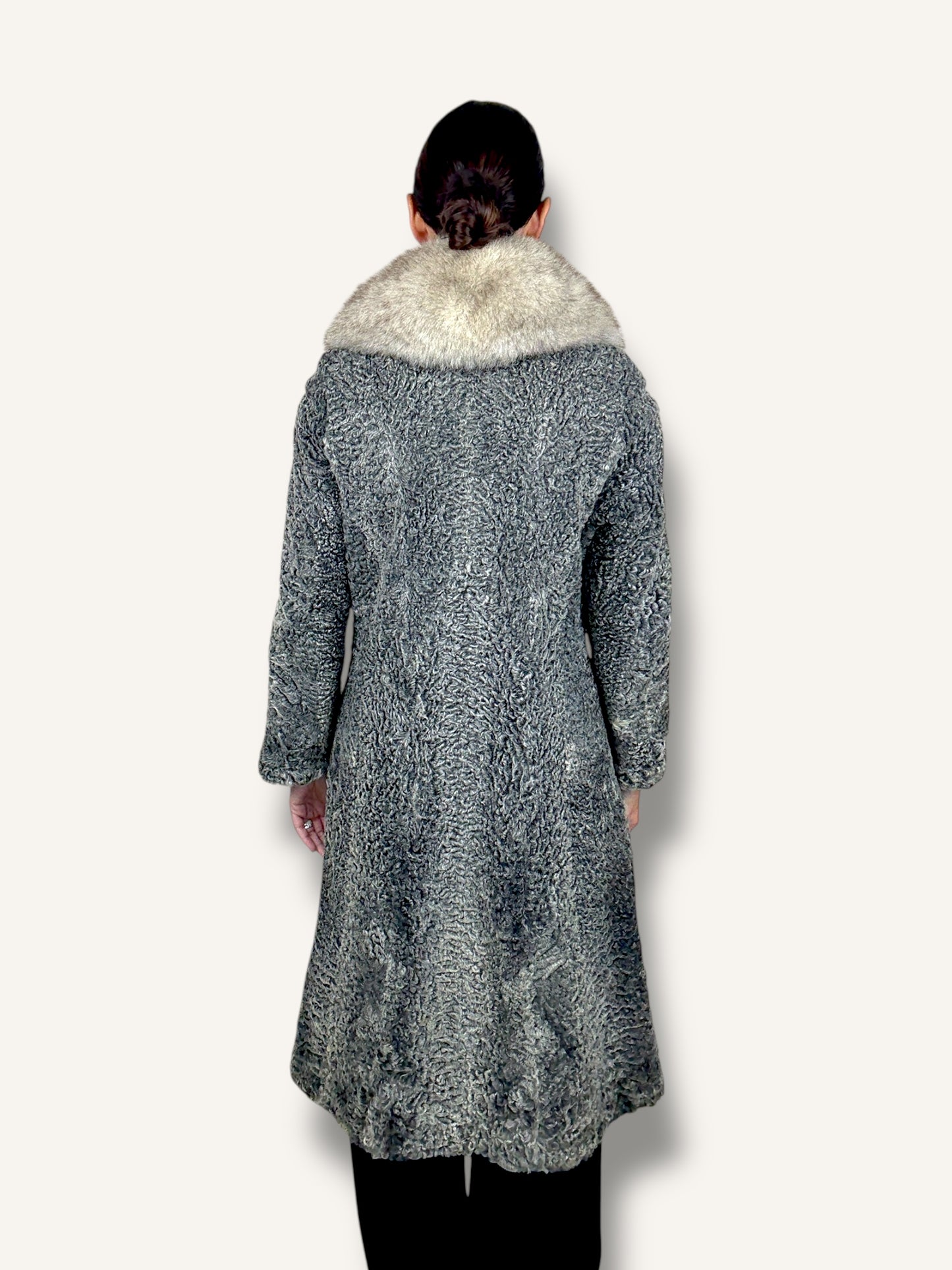 Lambskin and Mink Coat