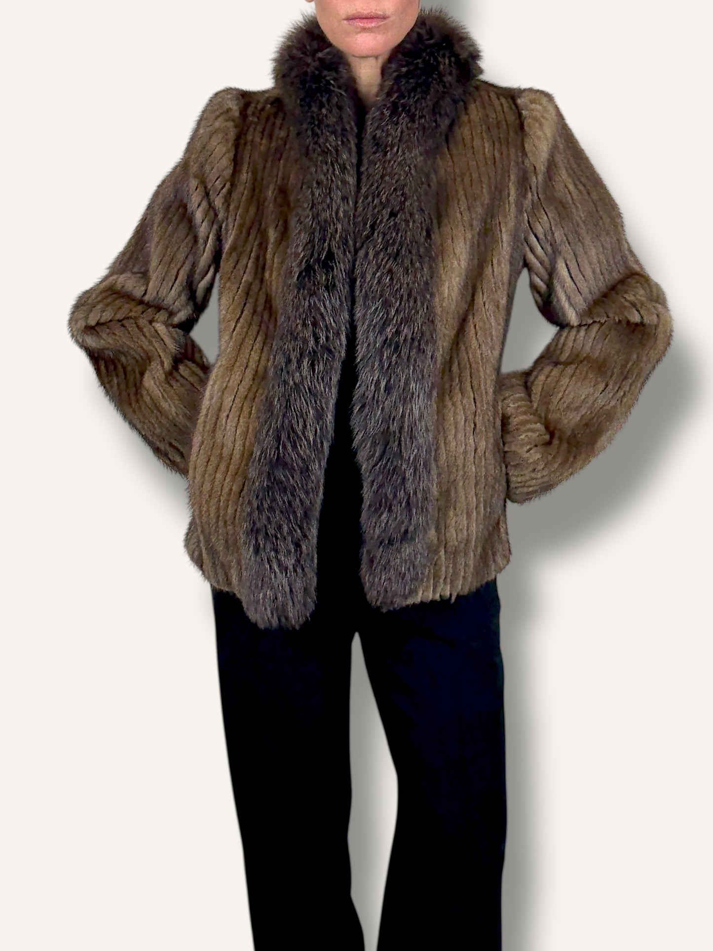 Brown Mink Coat