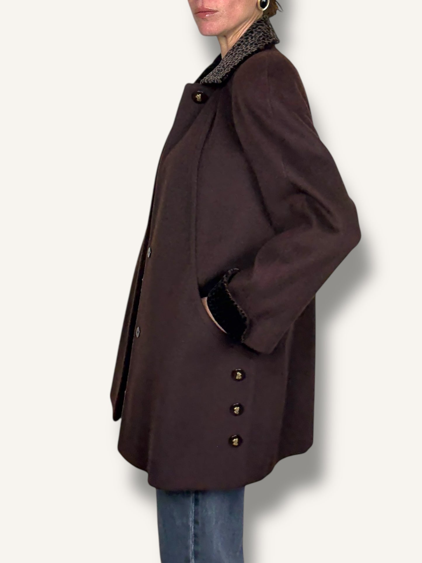 Brown Wool Coat