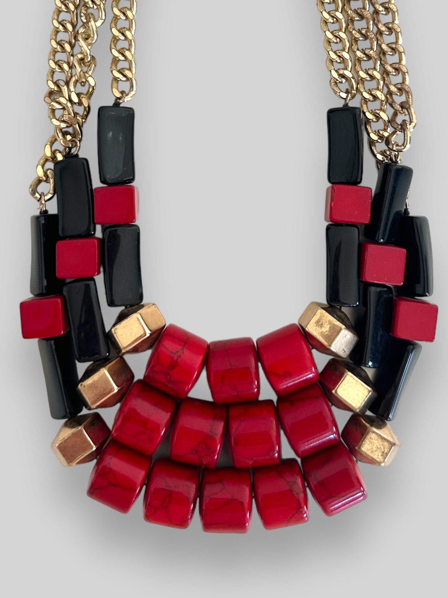 Red beads Necklace