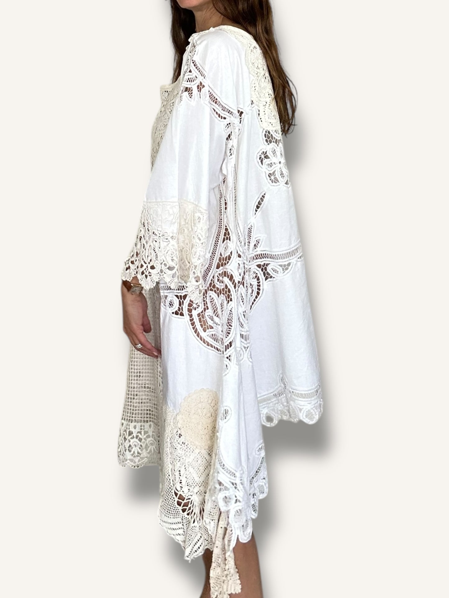Patchwork Lace Dress