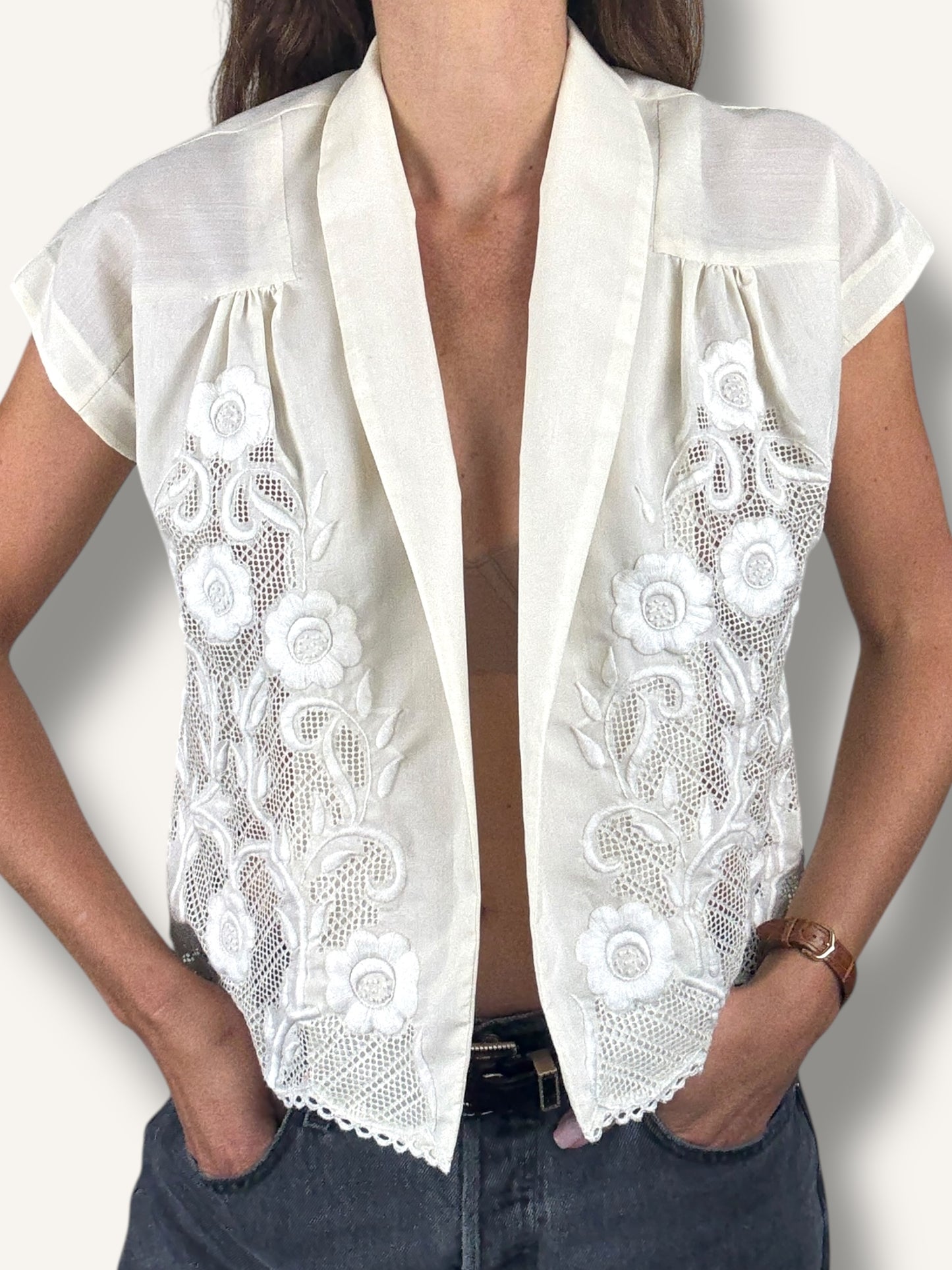 Lace Vest