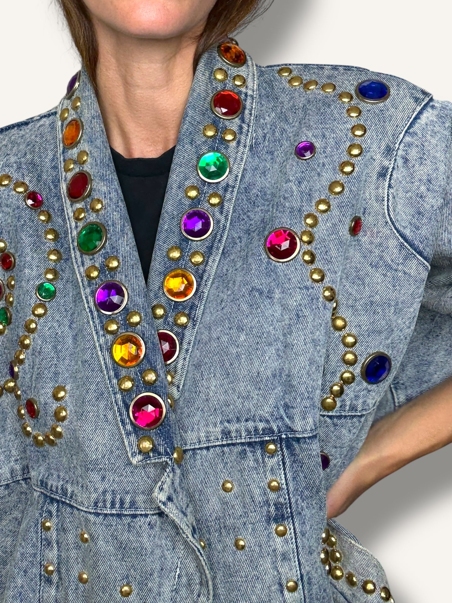 Embellished Denim Jacket