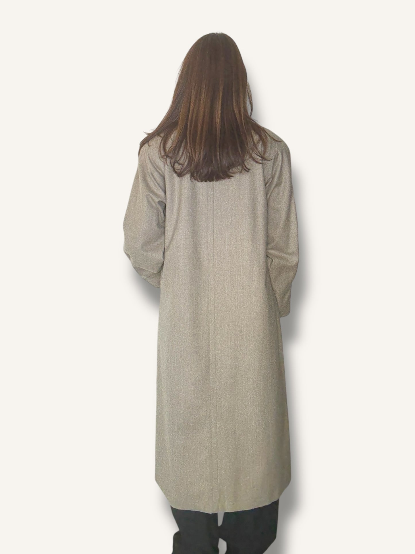 Taupe Boxy Coat