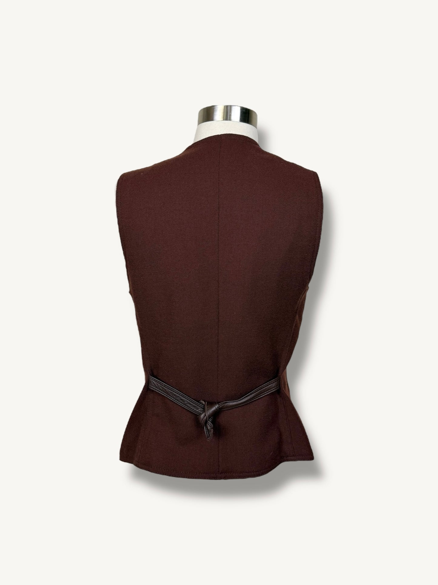 Alberto Makali Leather Vest