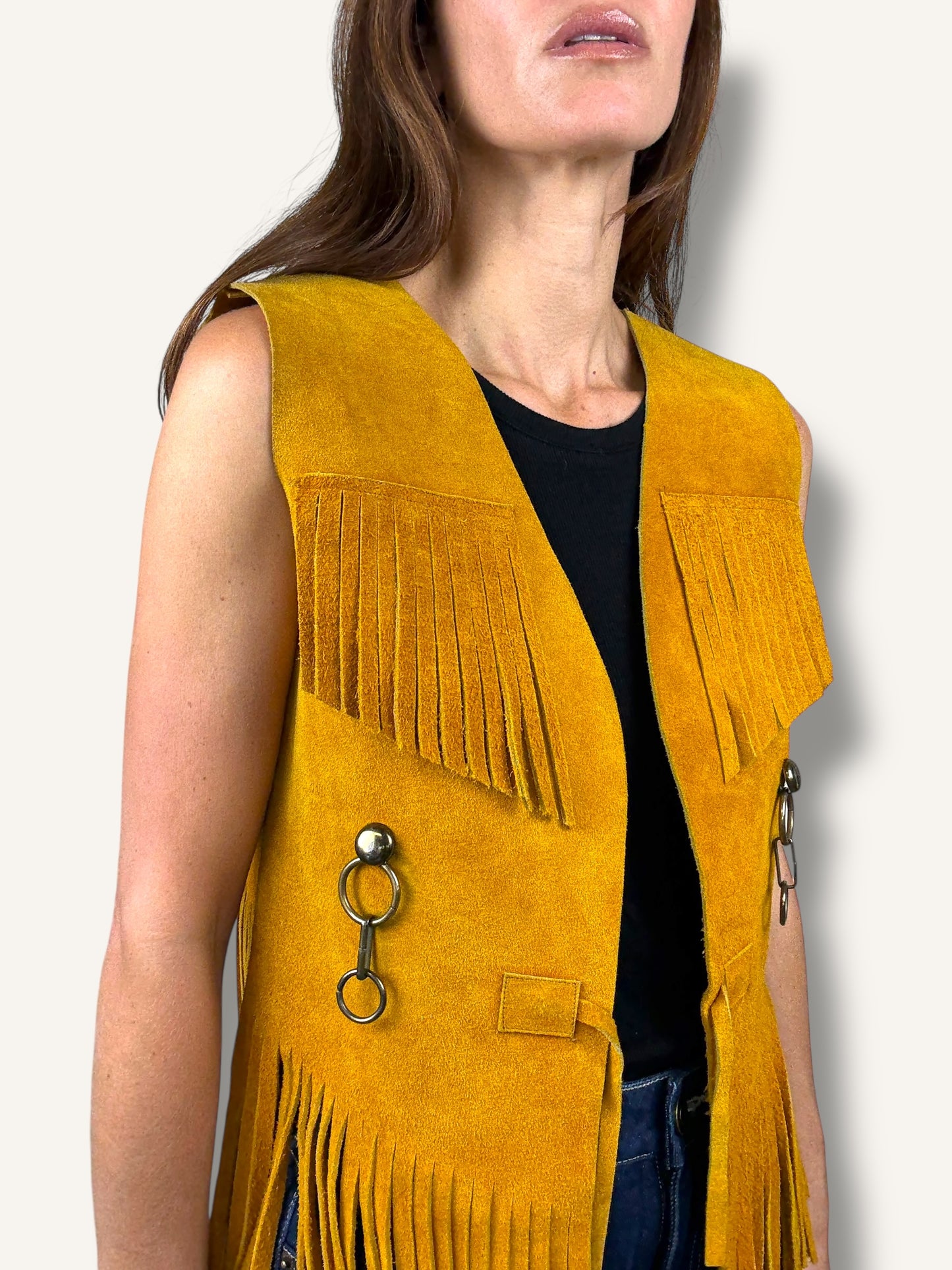 Suede Vest