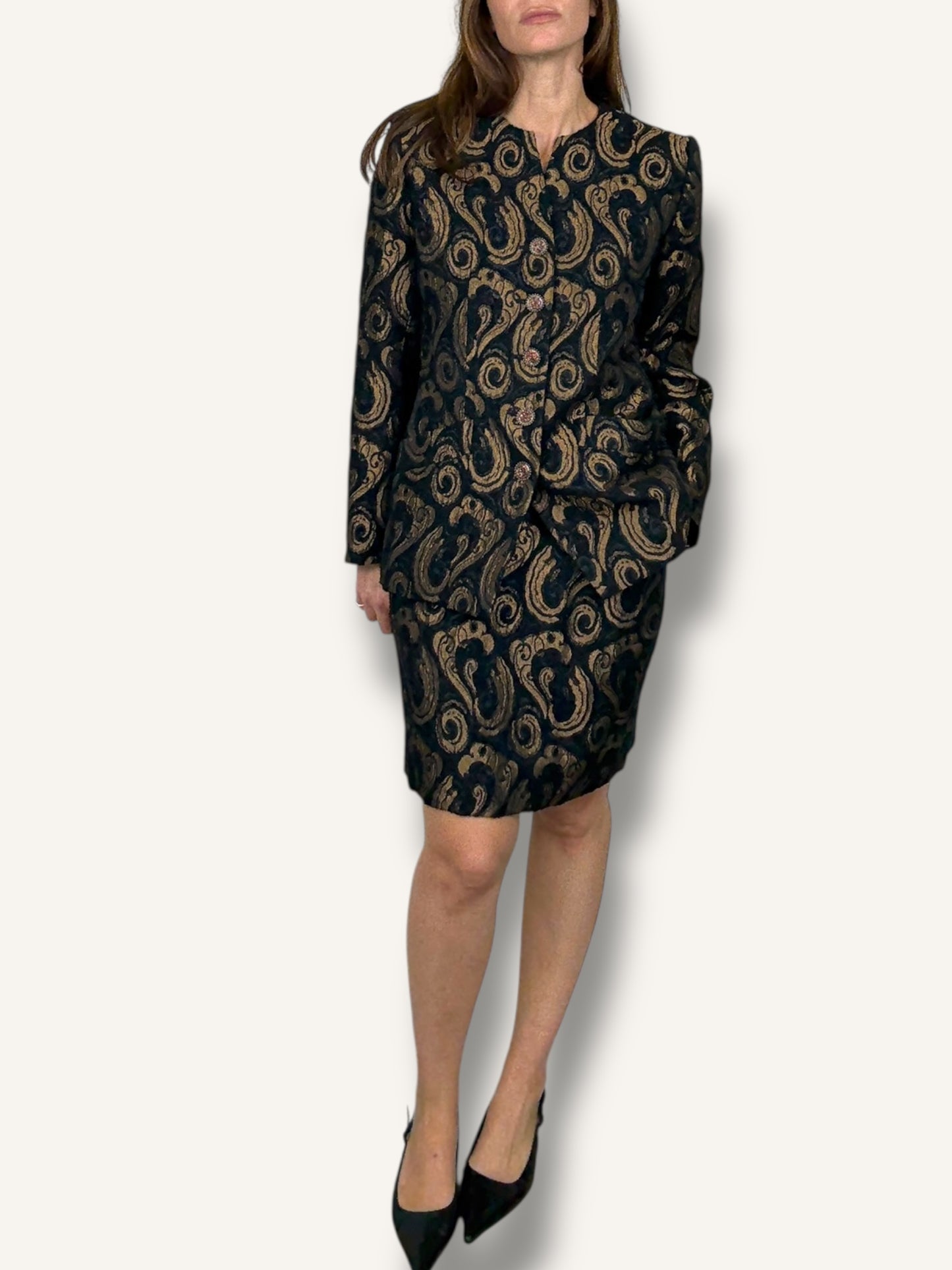 YSL Skirt Set
