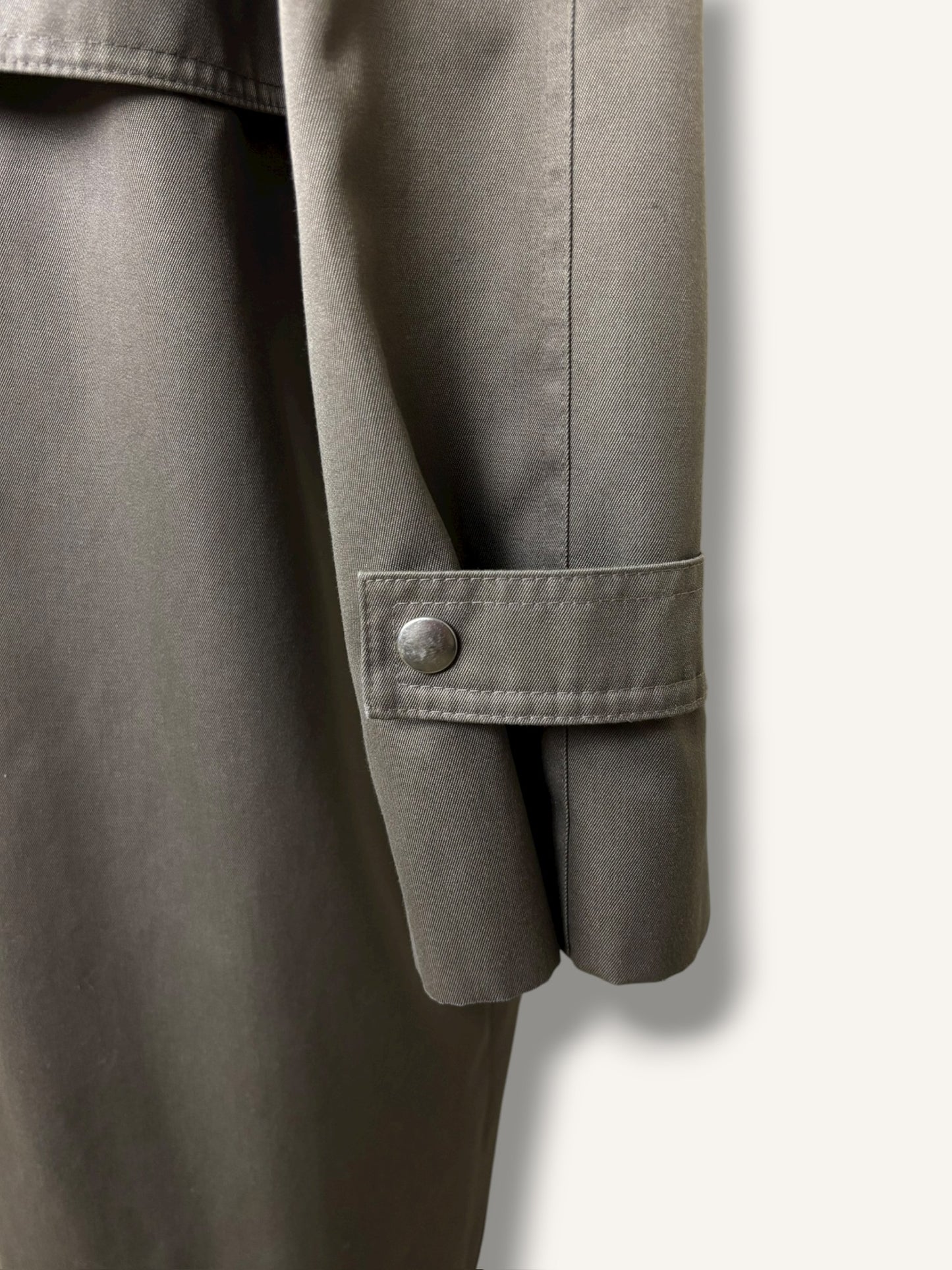 Gunmetal Green Trench