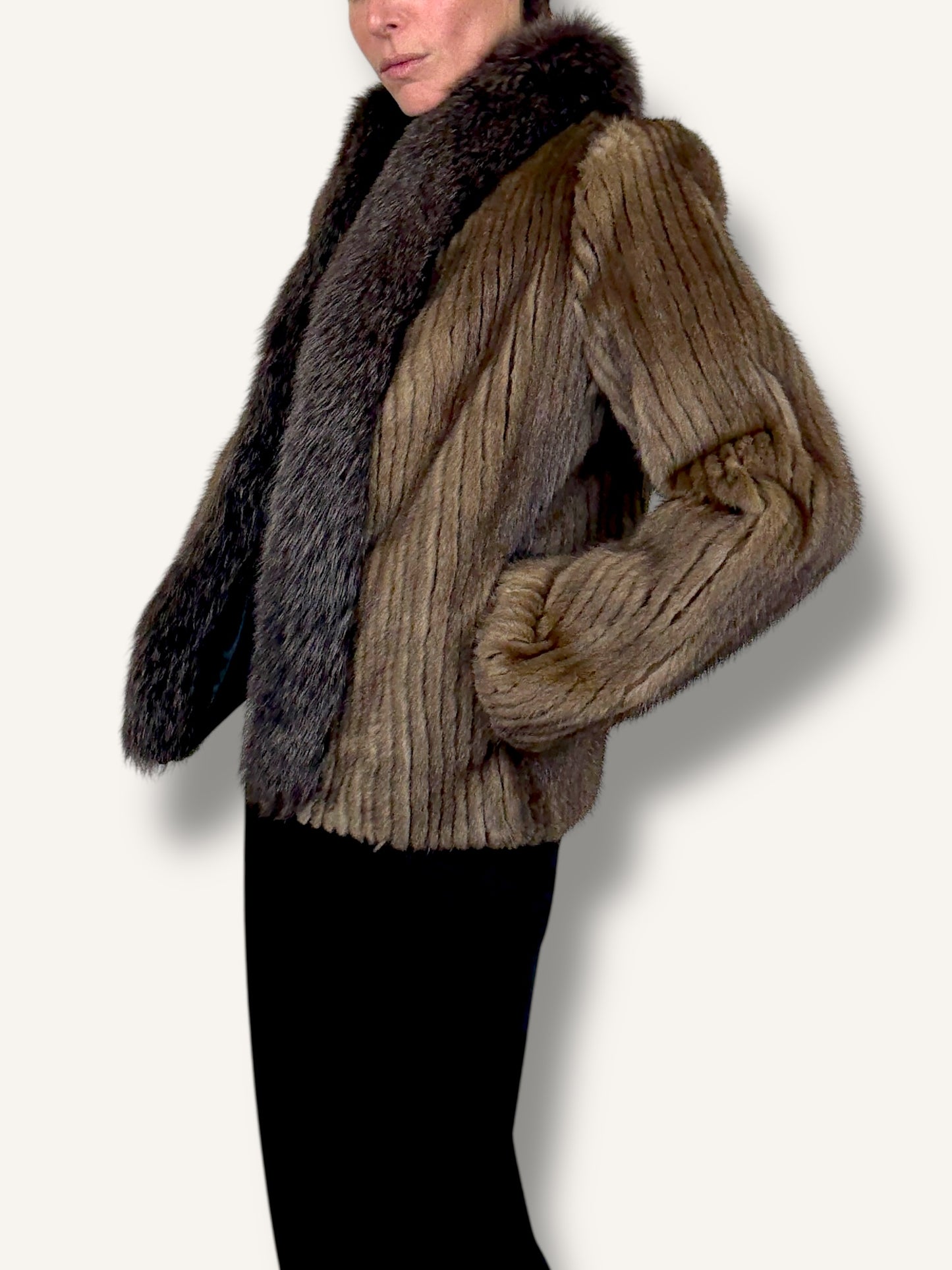 Brown Mink Coat