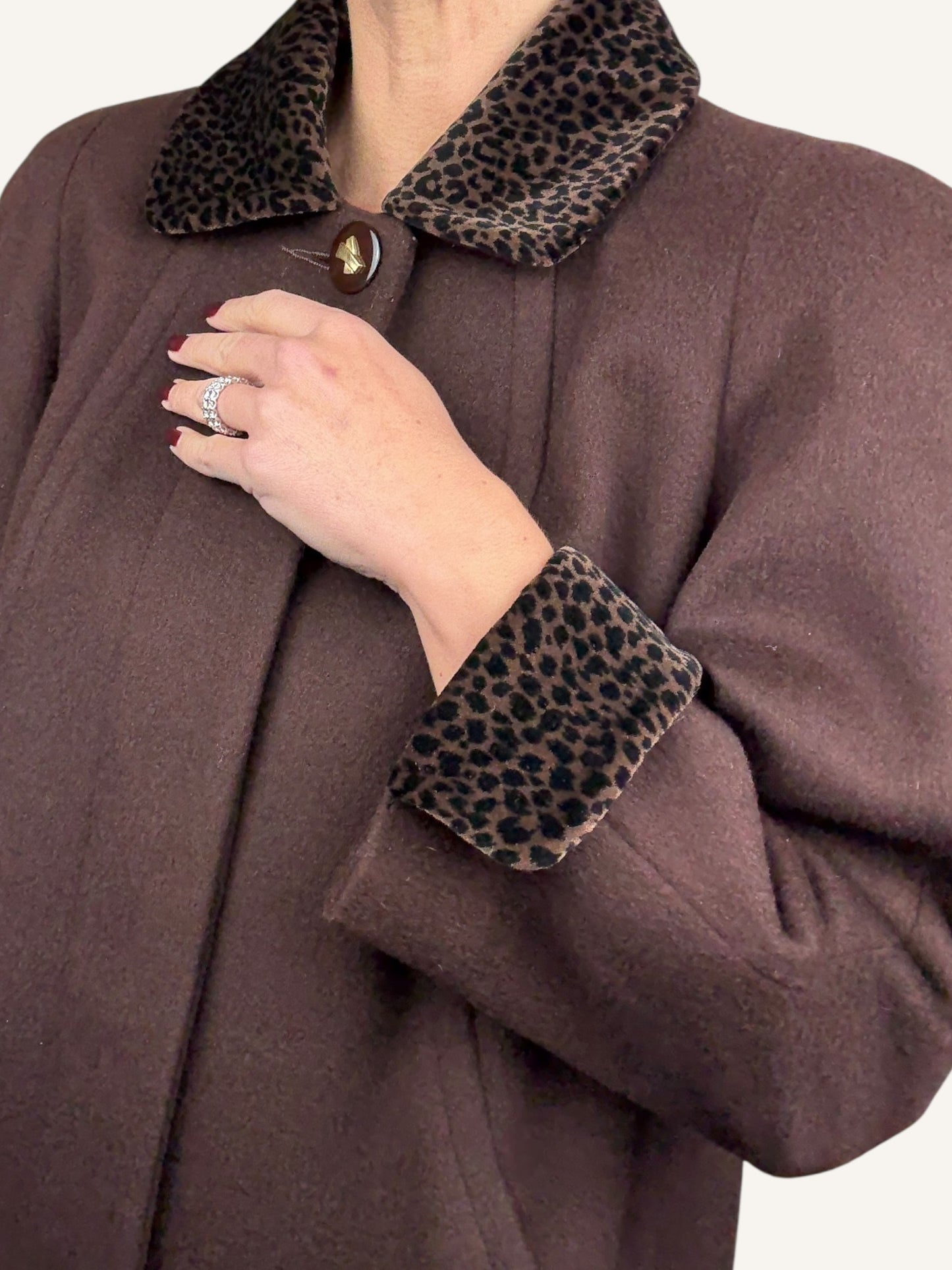 Brown Wool Coat