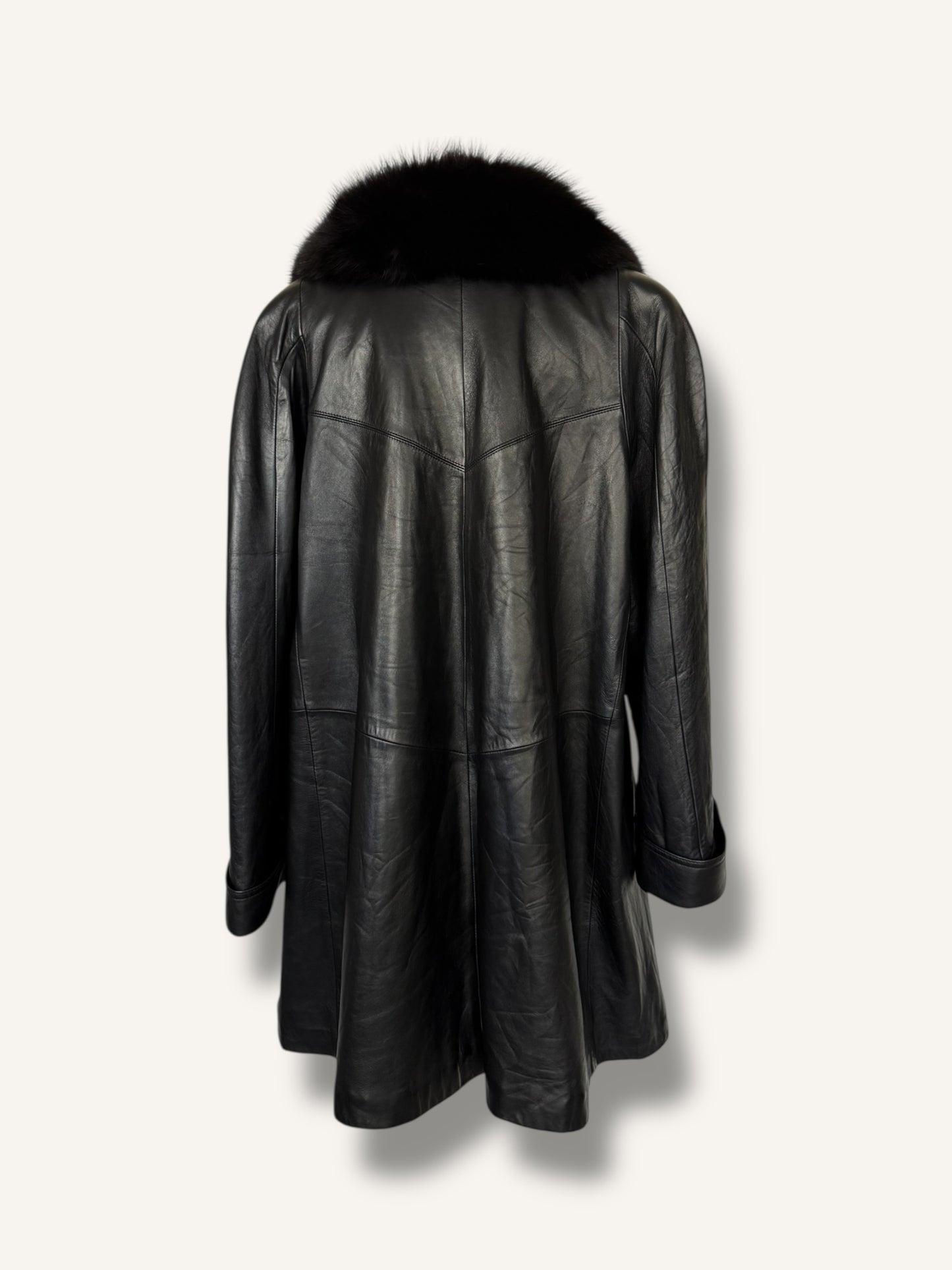 Leather & Fox Coat