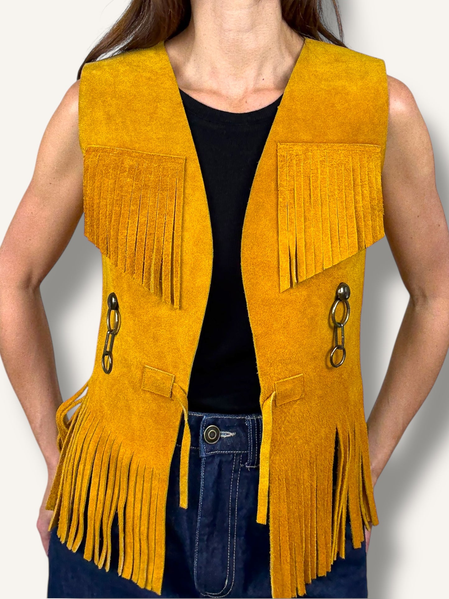 Suede Vest