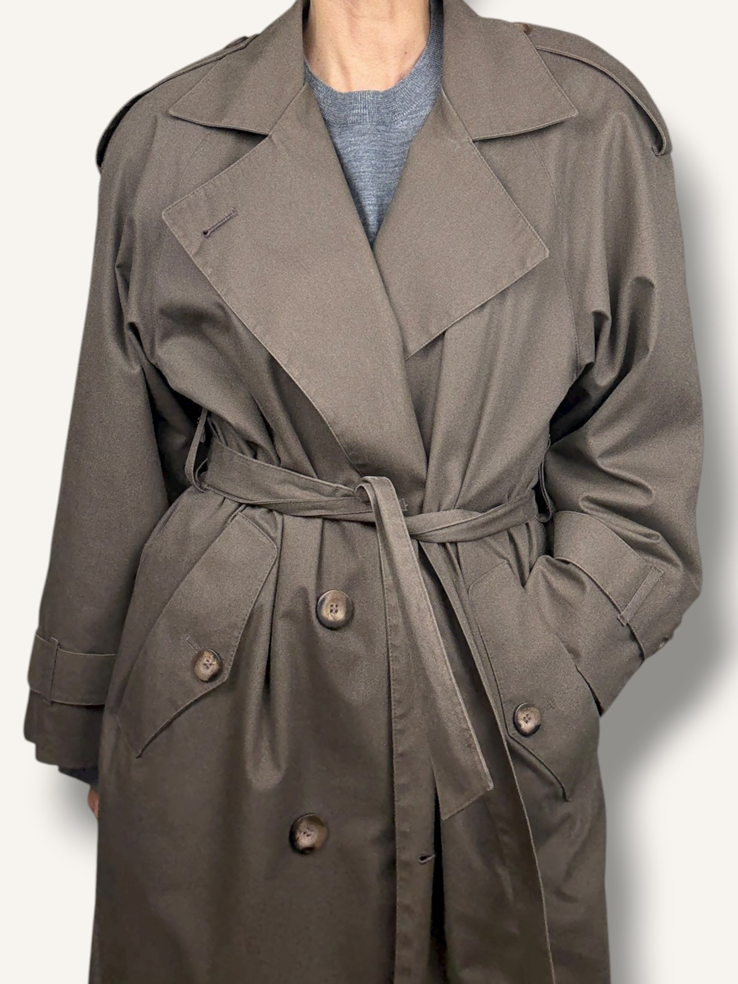 Olive Trench Coat