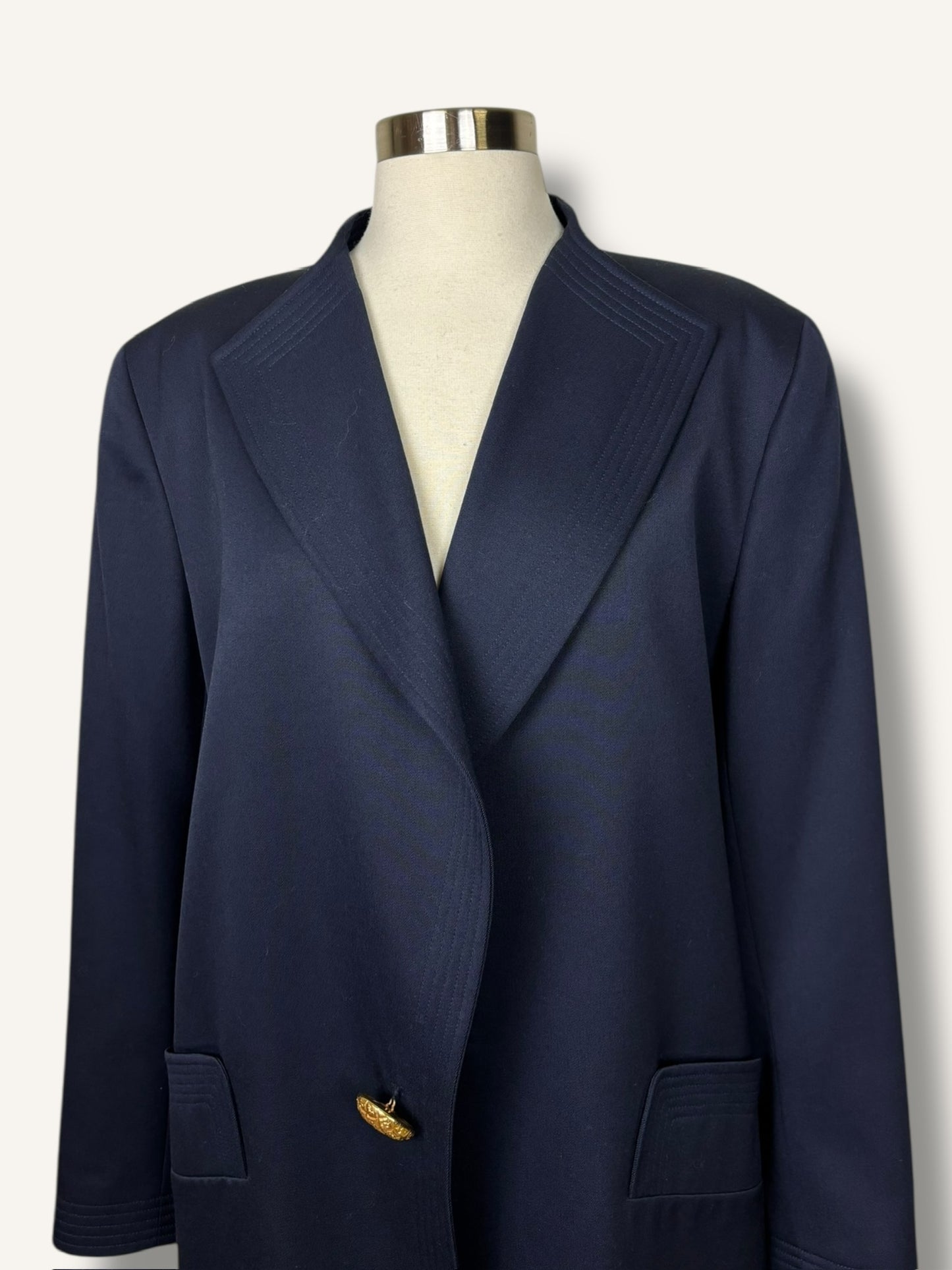 Navy Wool Suit