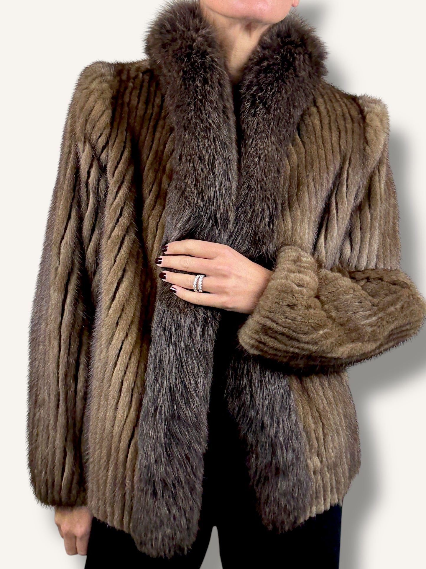 Brown Mink Coat