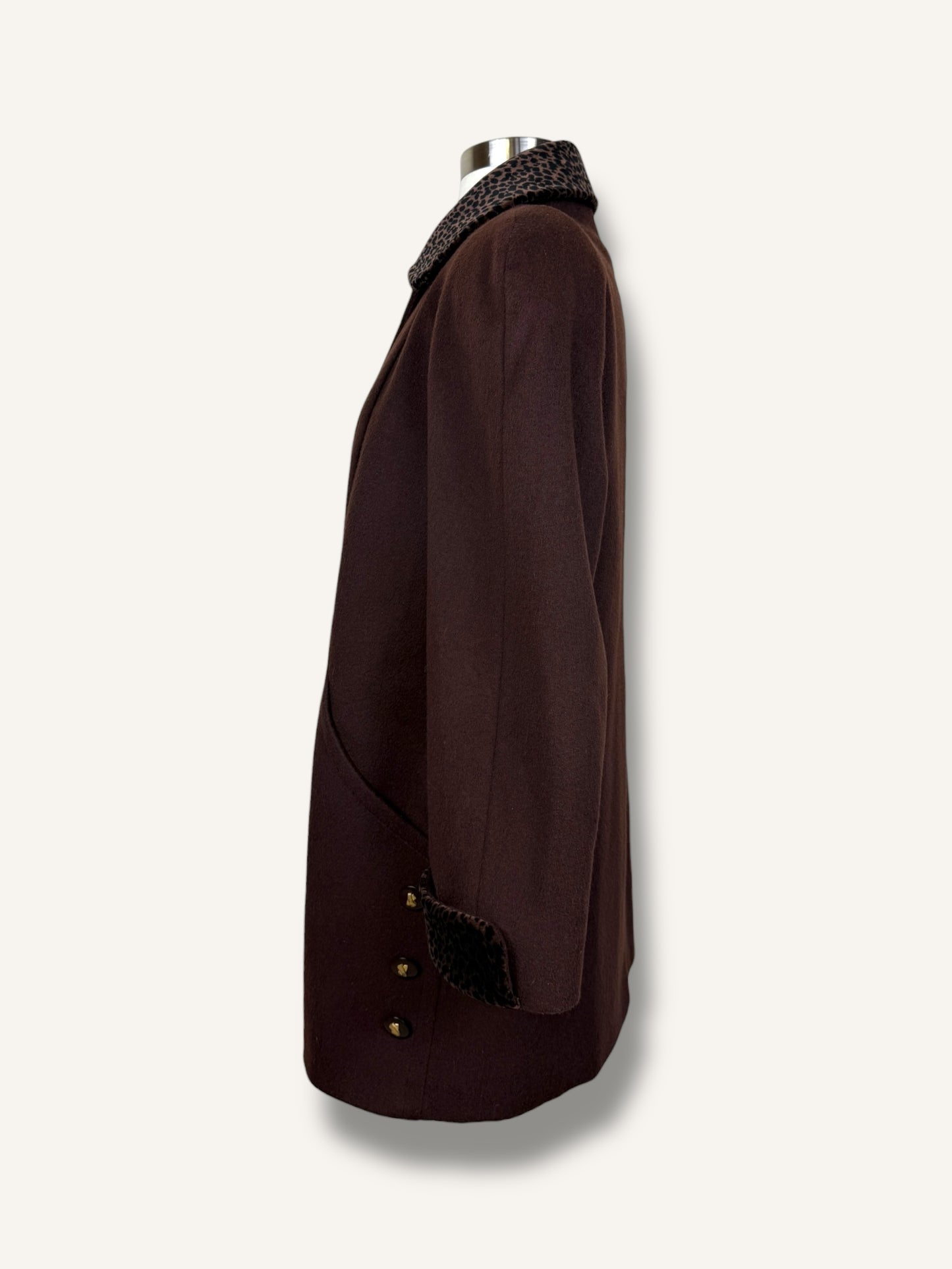 Brown Wool Coat