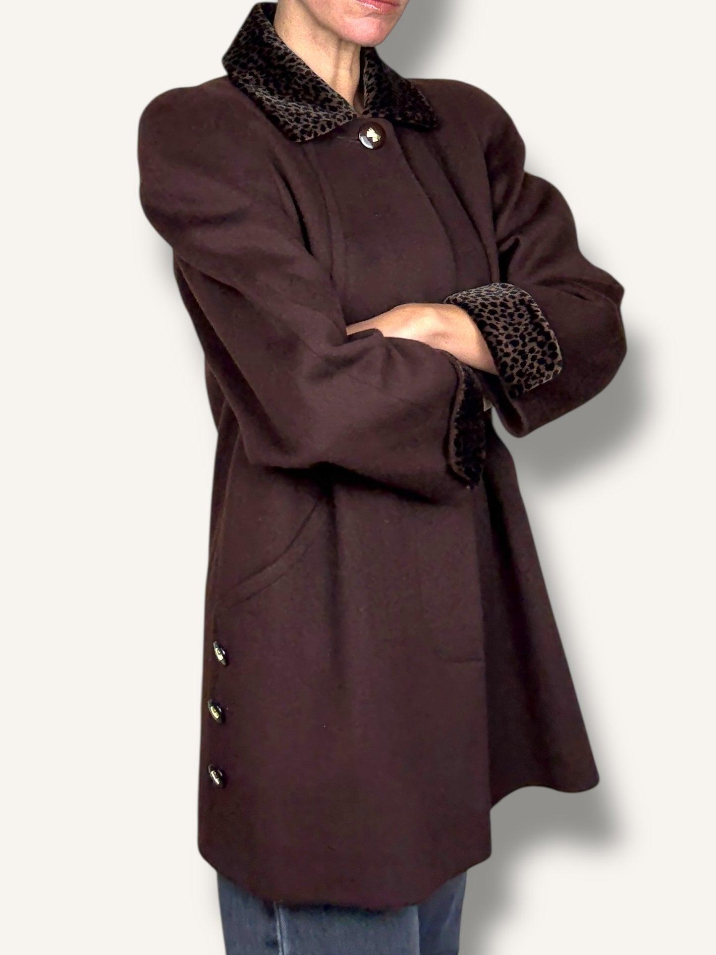 Brown Wool Coat