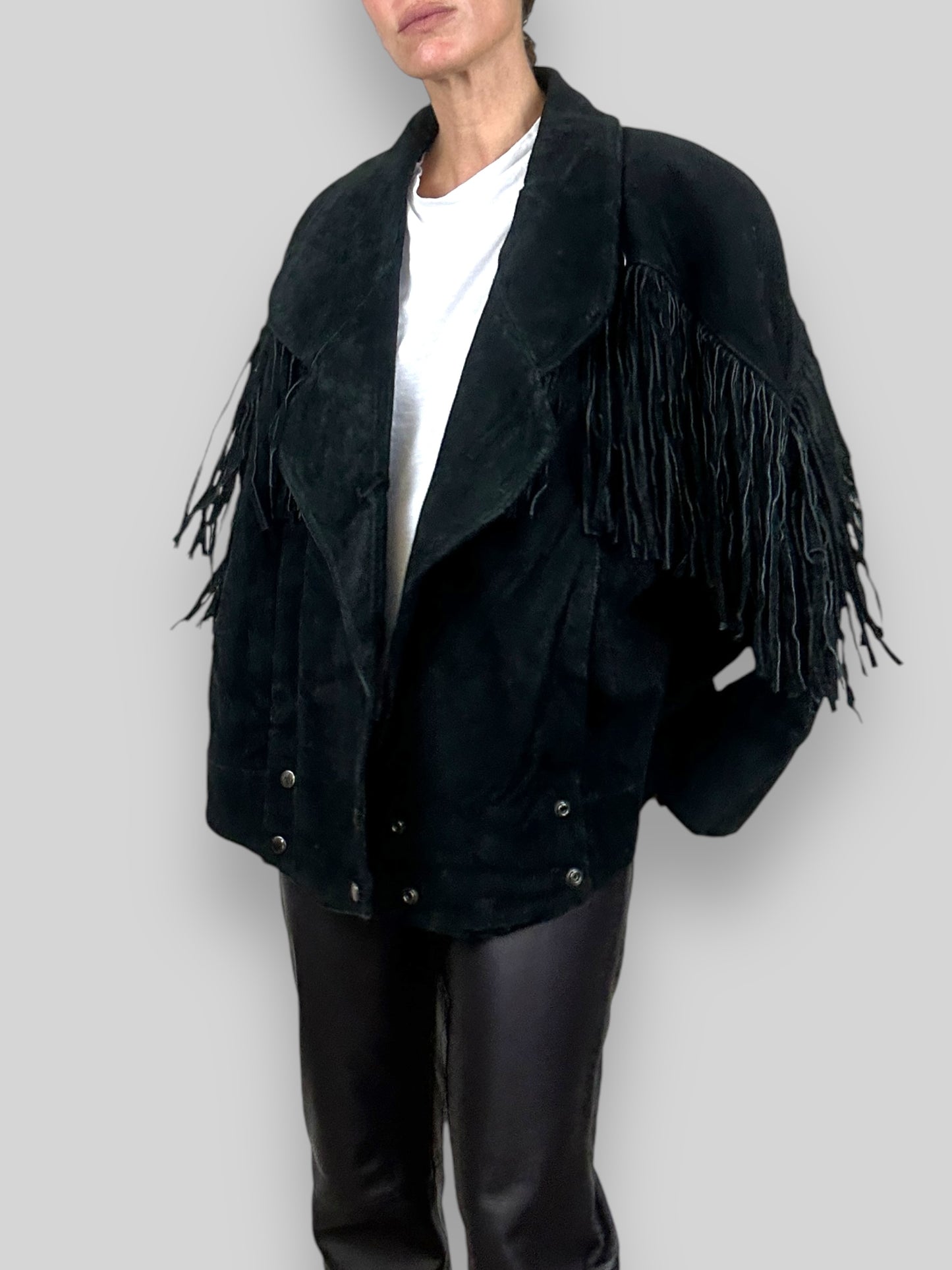 Fringe Suede Jacket