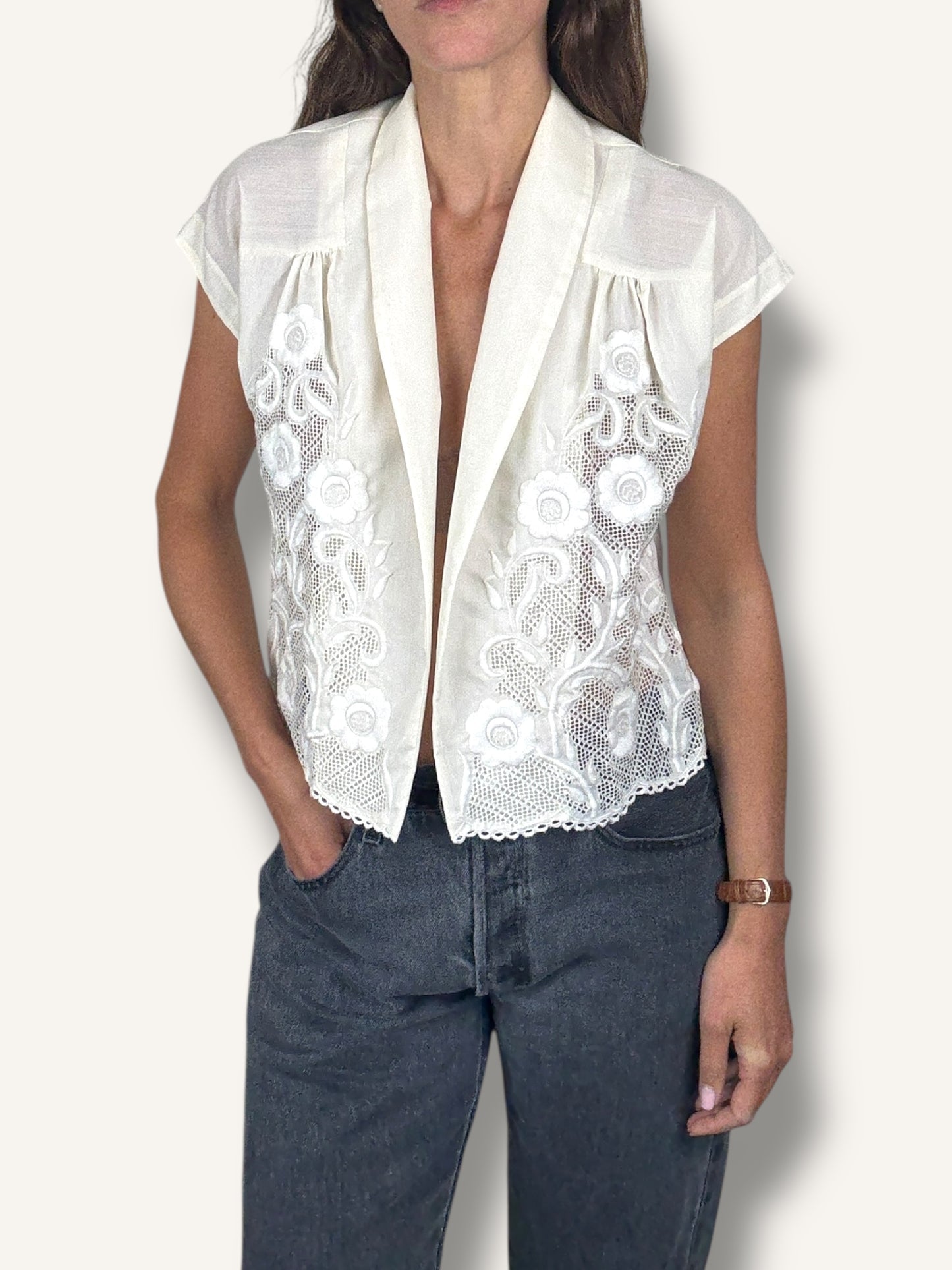 Lace Vest