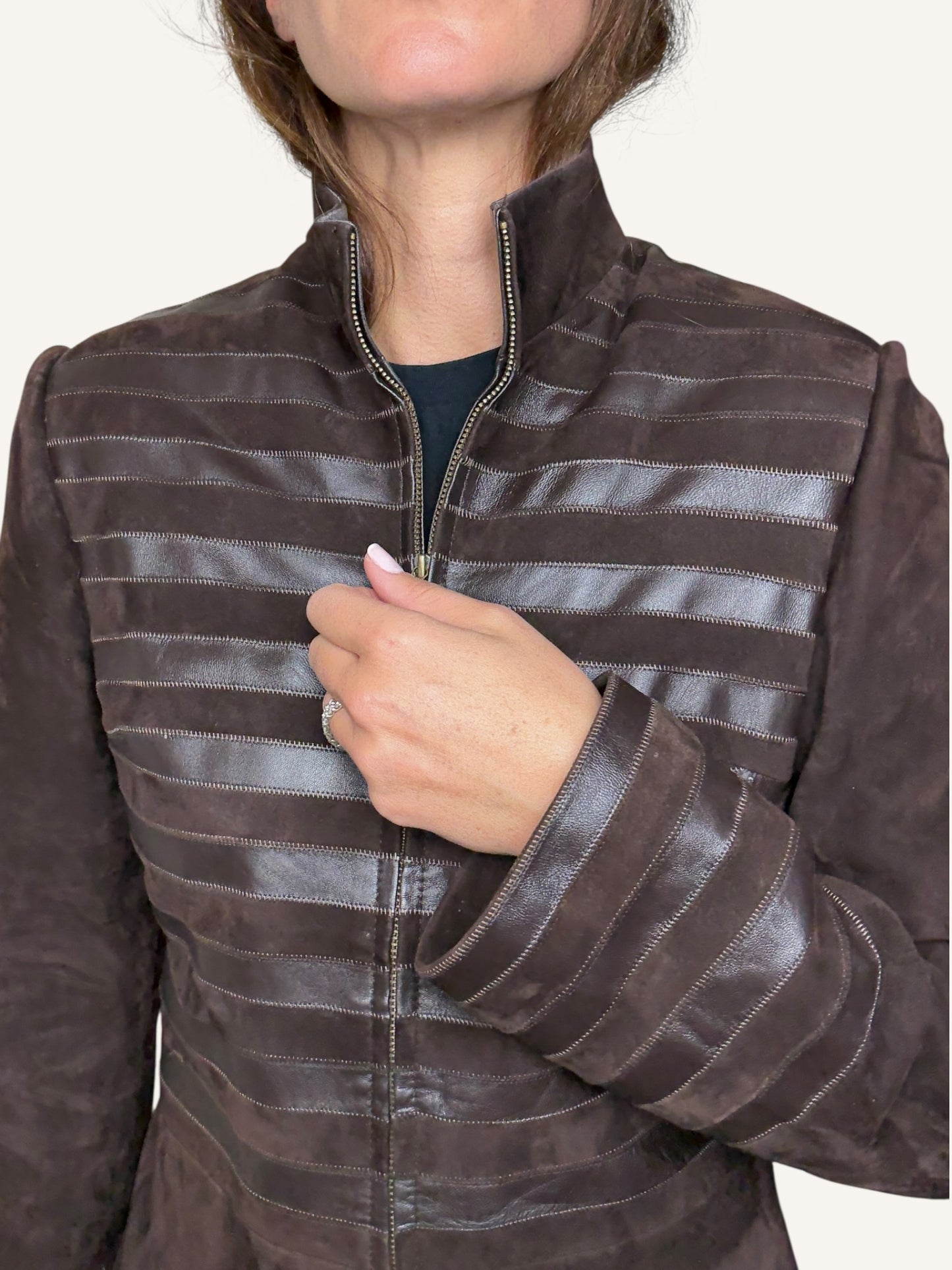 Suede and Leather Jacket