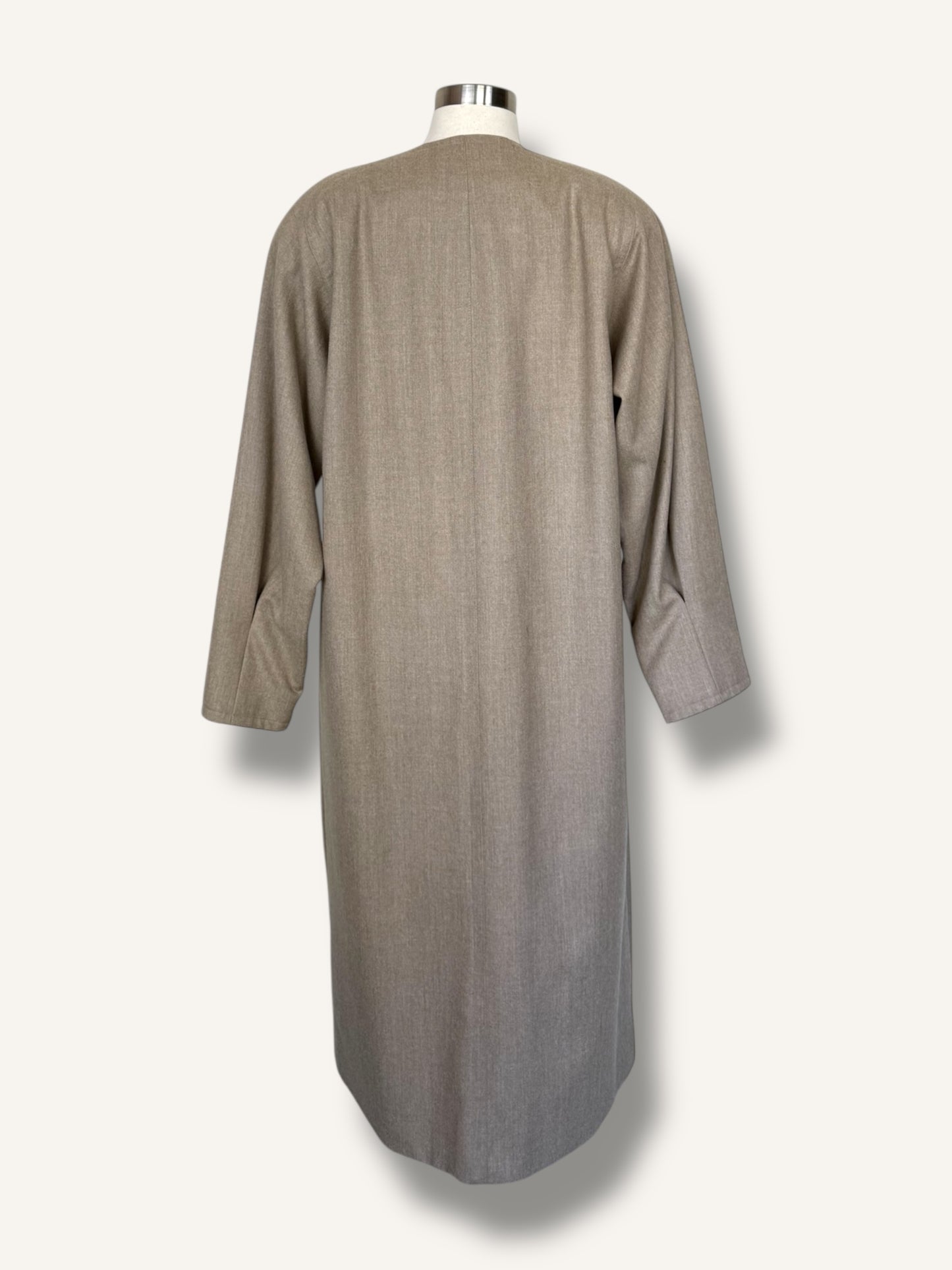 Taupe Boxy Coat